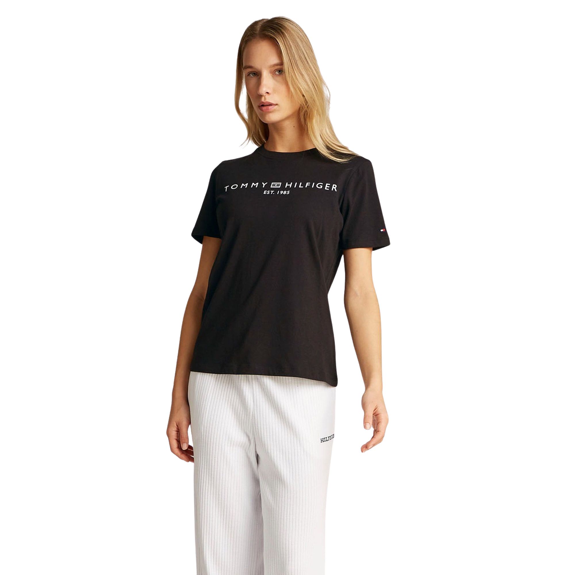 Tommy Hilfiger Regular Corp Logo Shirt Dames