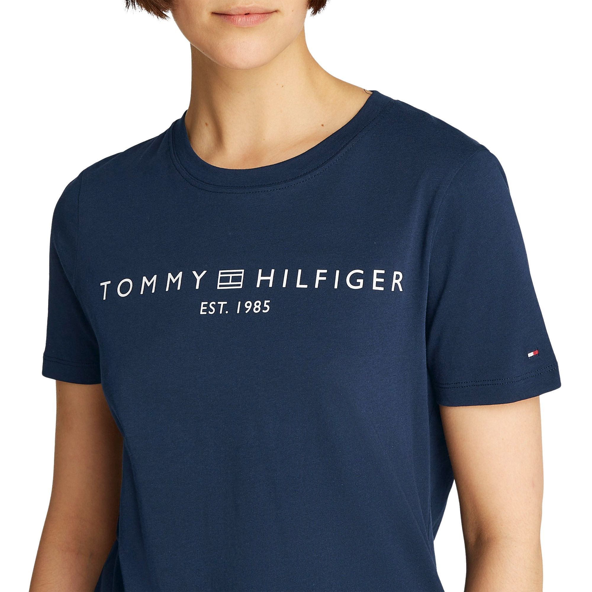 Tommy Hilfiger Regular Corp Logo Shirt Dames