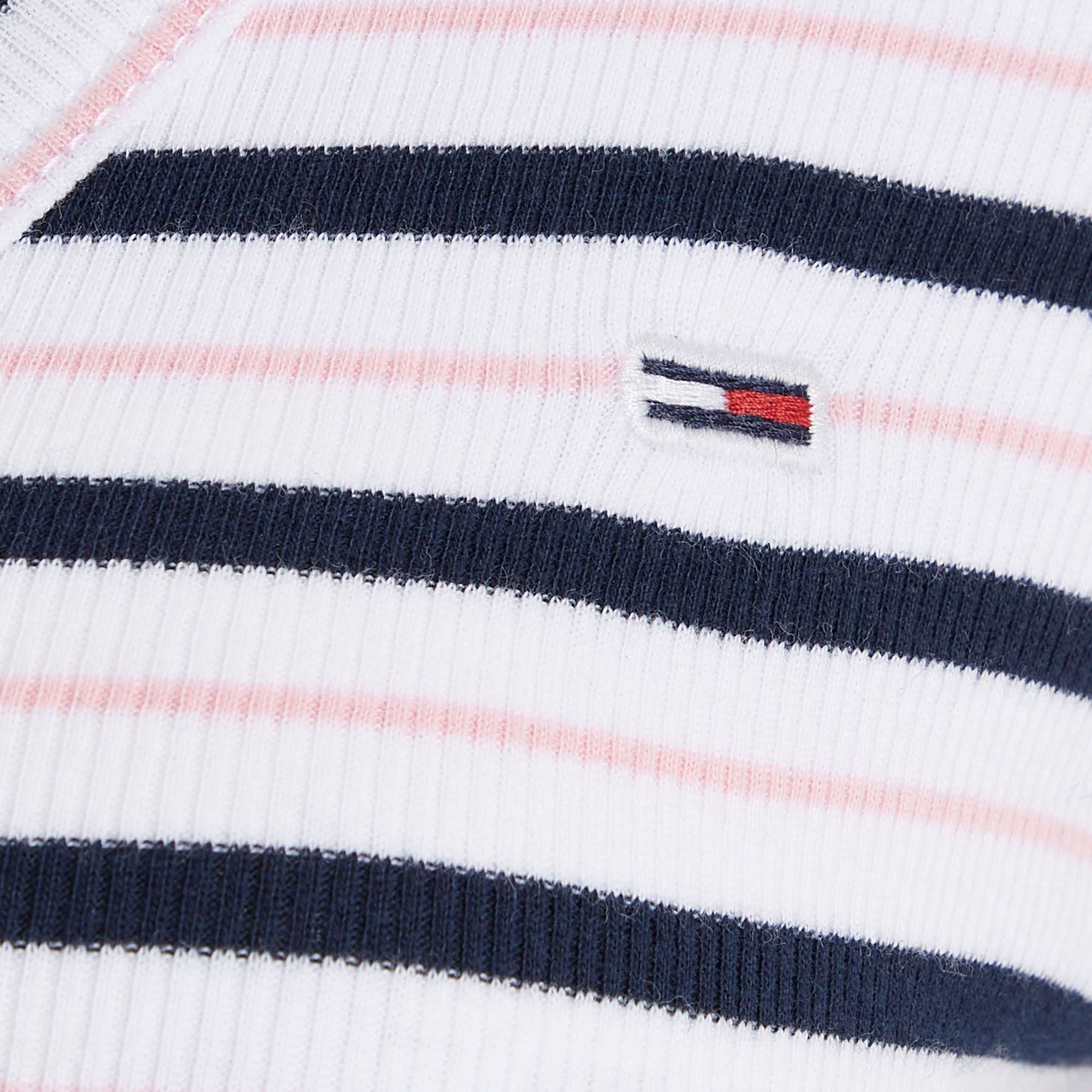 Tommy Hilfiger Slim Essential Stripe Longsleeve Shirt Dames