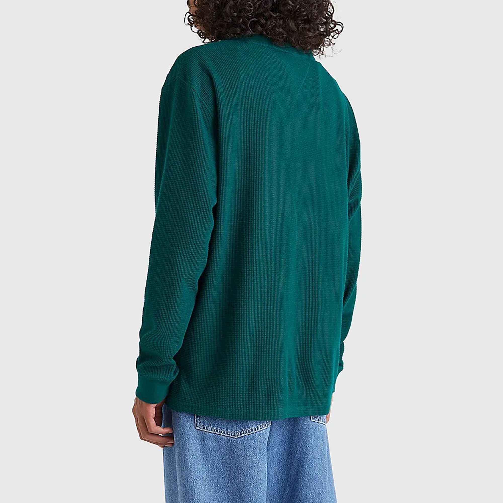 Tommy Hilfiger Classic Waffle Longsleeve Shirt Heren