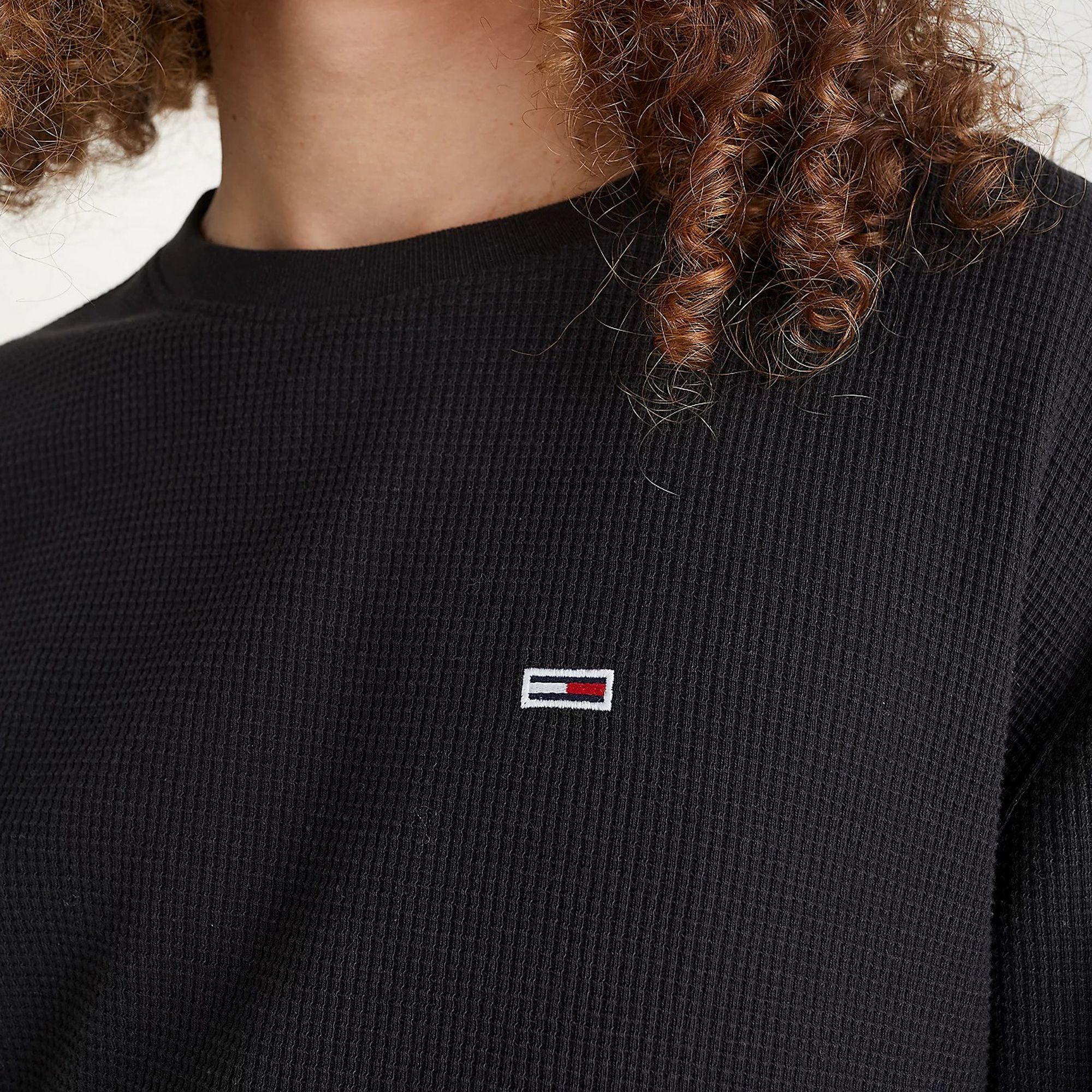Tommy Hilfiger Classic Waffle Longsleeve Shirt Heren