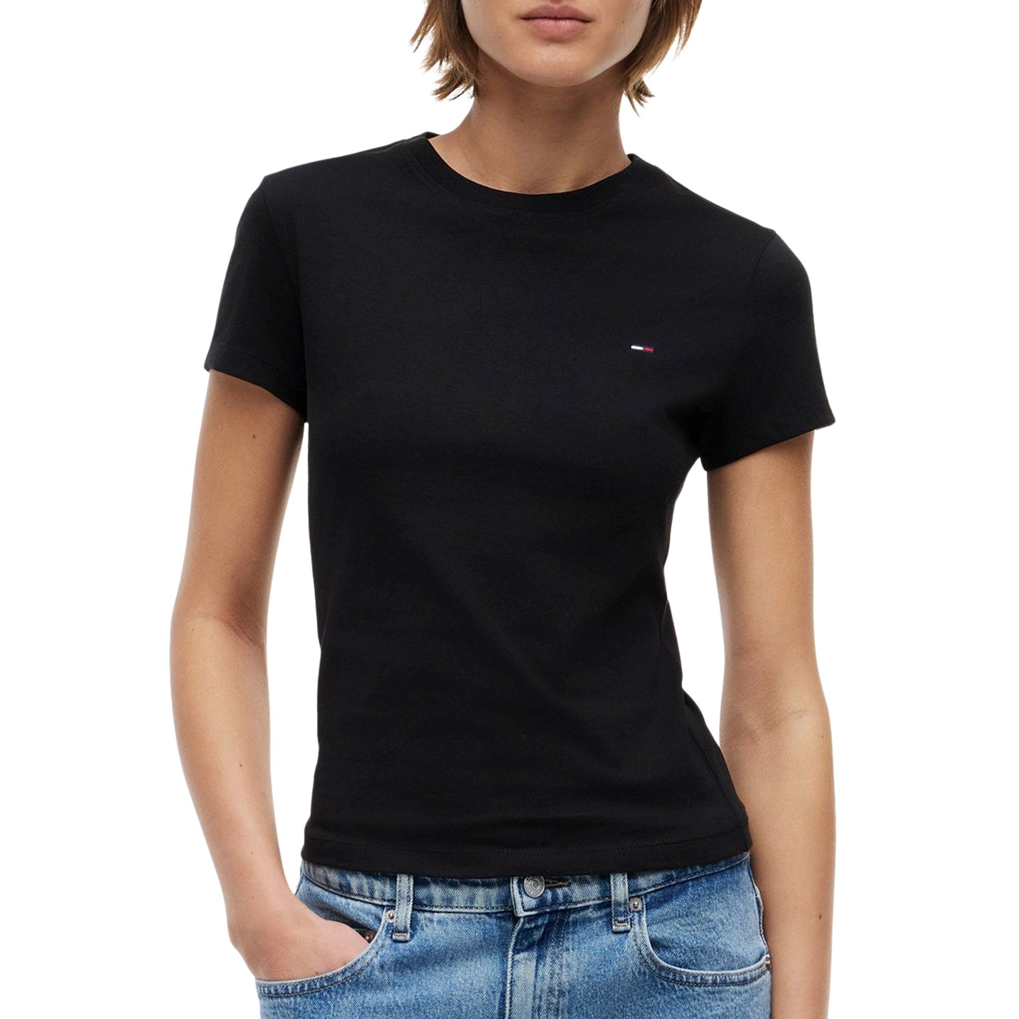 Tommy Hilfiger Slim C-Neck Shirt Women