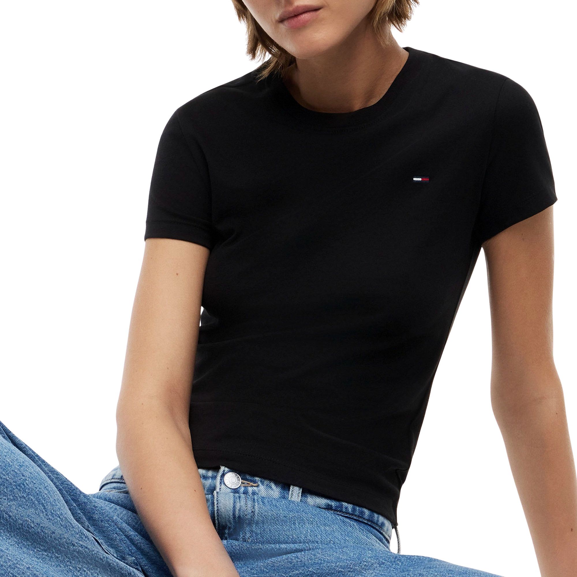 Tommy Hilfiger Slim C-Neck Shirt Women