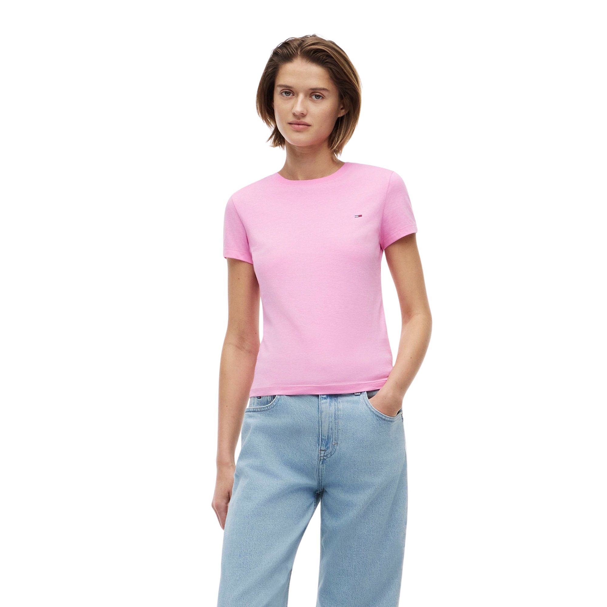 Tommy Hilfiger Slim C-Neck Shirt Women