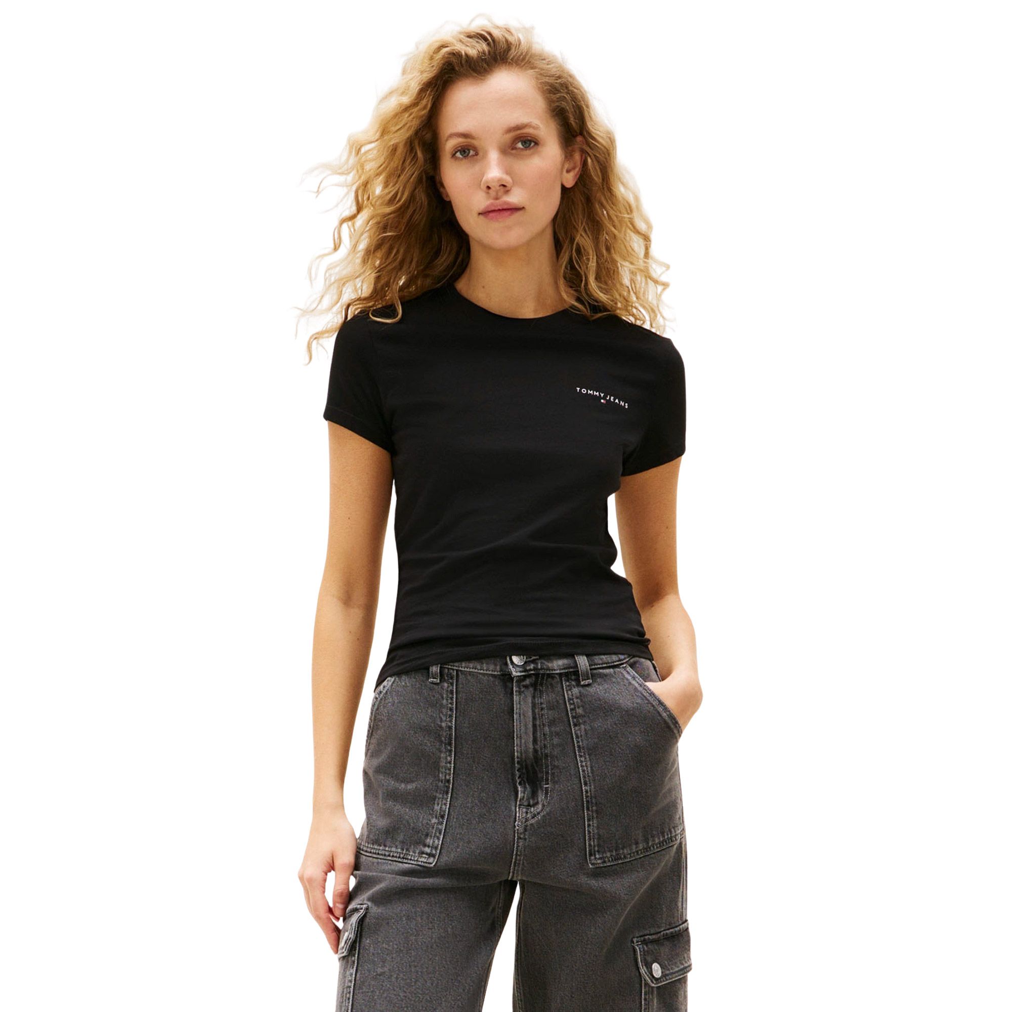 Tommy Hilfiger Slim Linear Shirt Dames