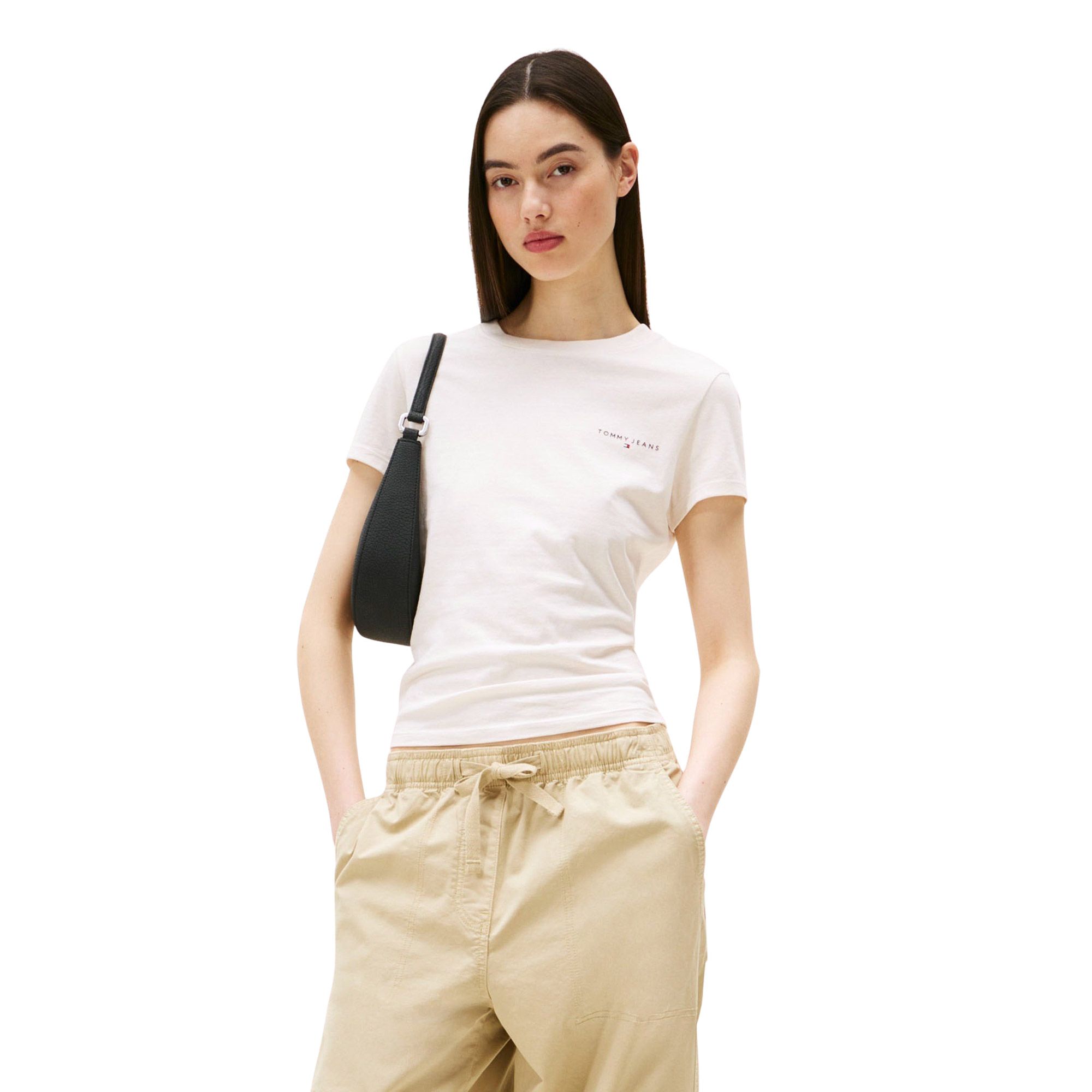 Shirt Tommy Hilfiger Slim Linear Femmes