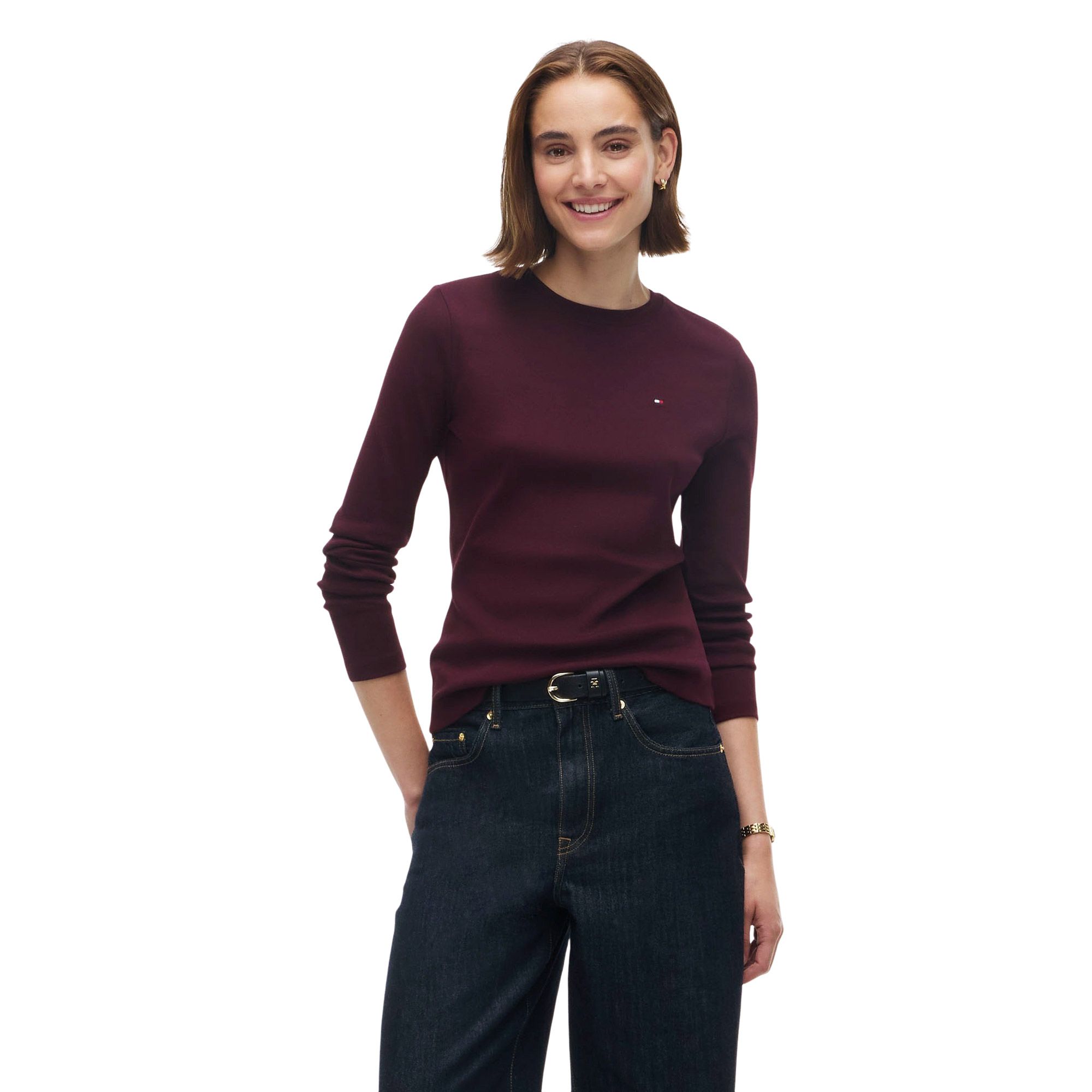 Shirt Tommy Hilfiger LS Femmes