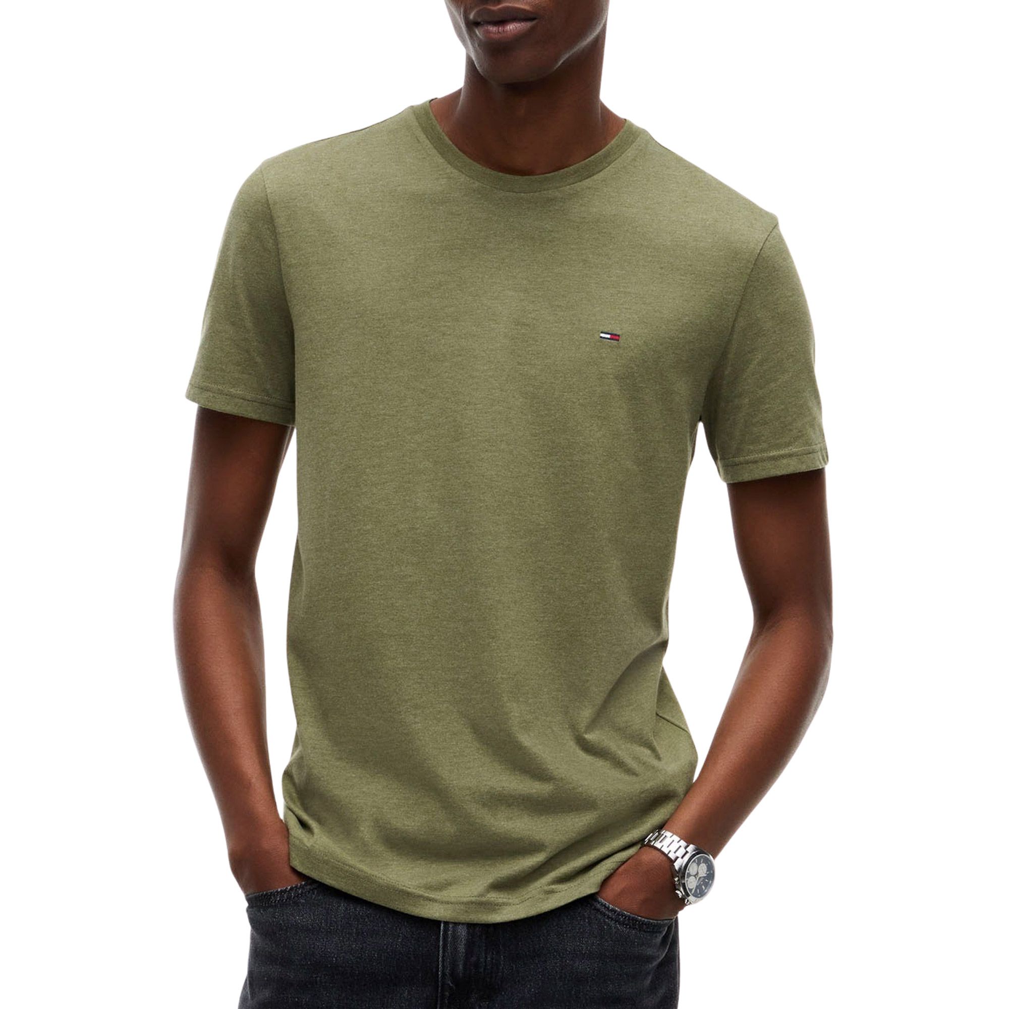 T-shirt Tommy Hilfiger Heathered XSlim Jasper Hommes