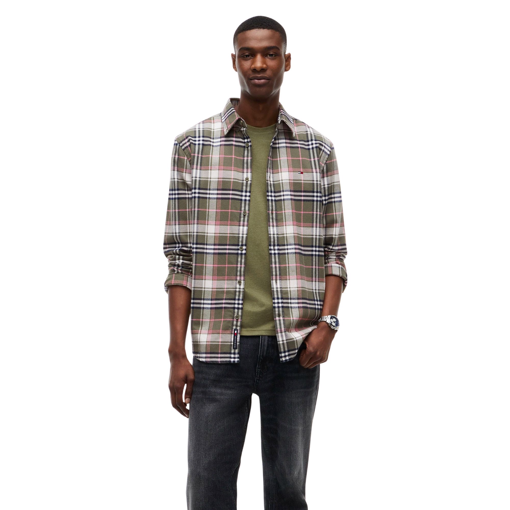 Tommy Hilfiger Heathered XSlim Jasper Shirt Men