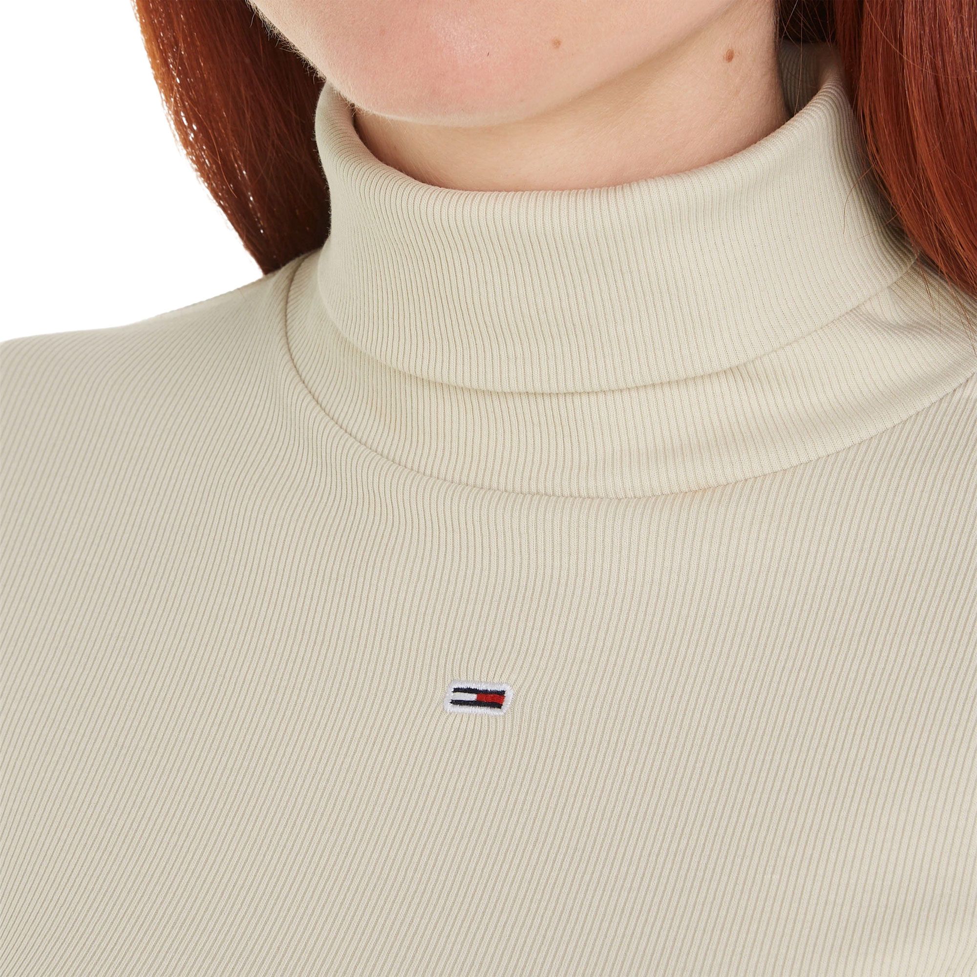 Tommy Hilfiger Essential Rib Turtleneck Shirt Dames