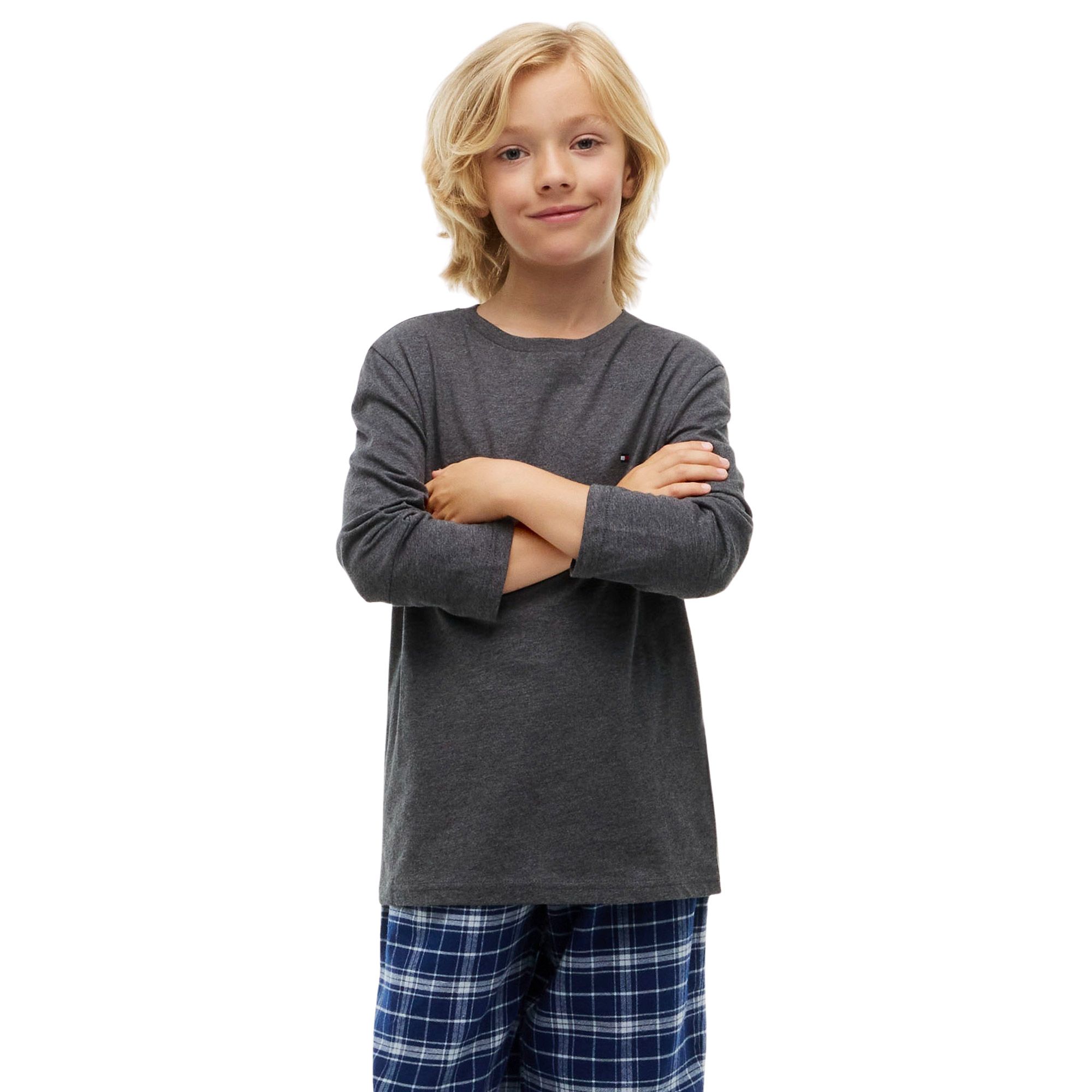 T-shirt Tommy Hilfiger Crew Neck Longsleeve Enfant (lot de 2)