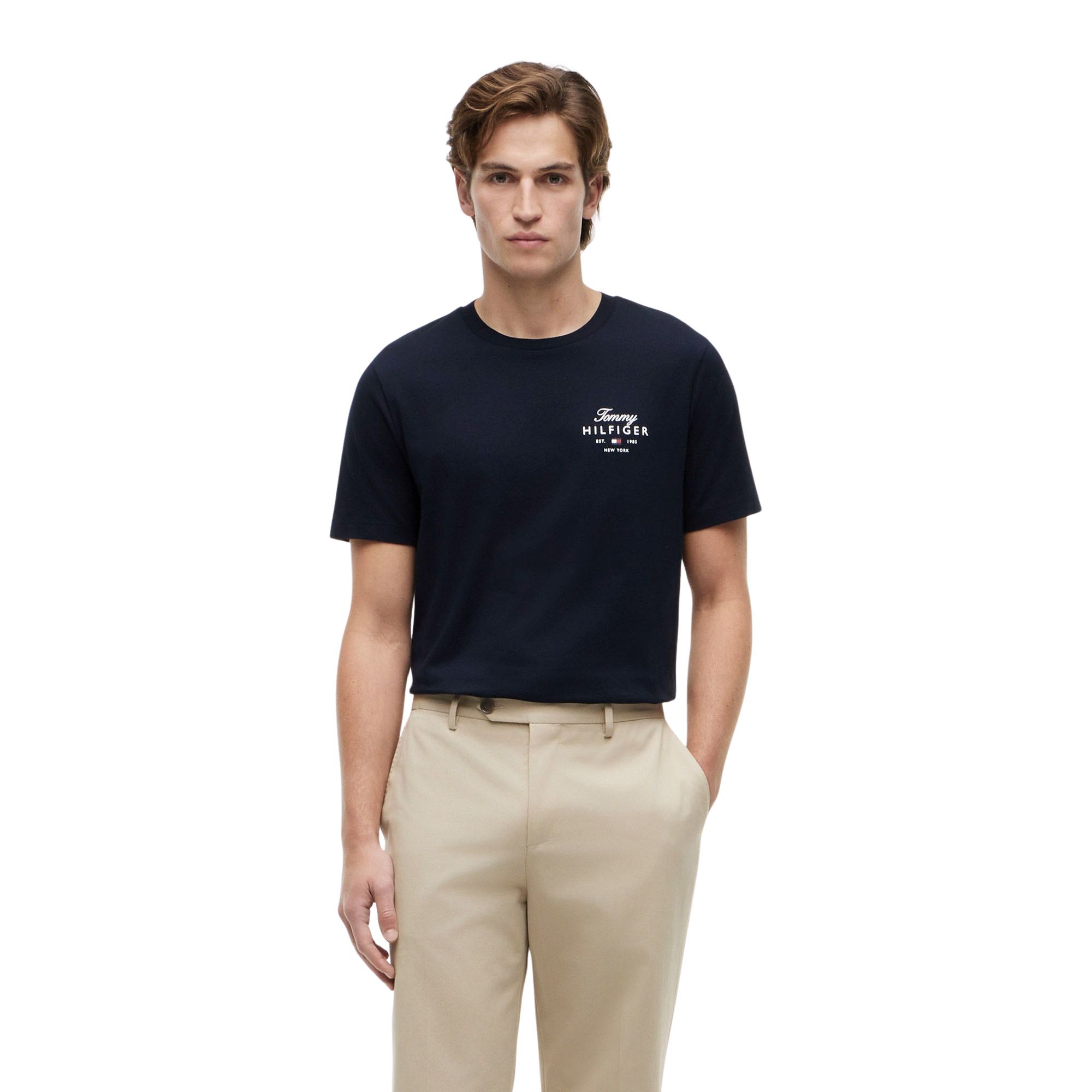 Tommy Hilfiger Script Stack Regular Shirt Herren