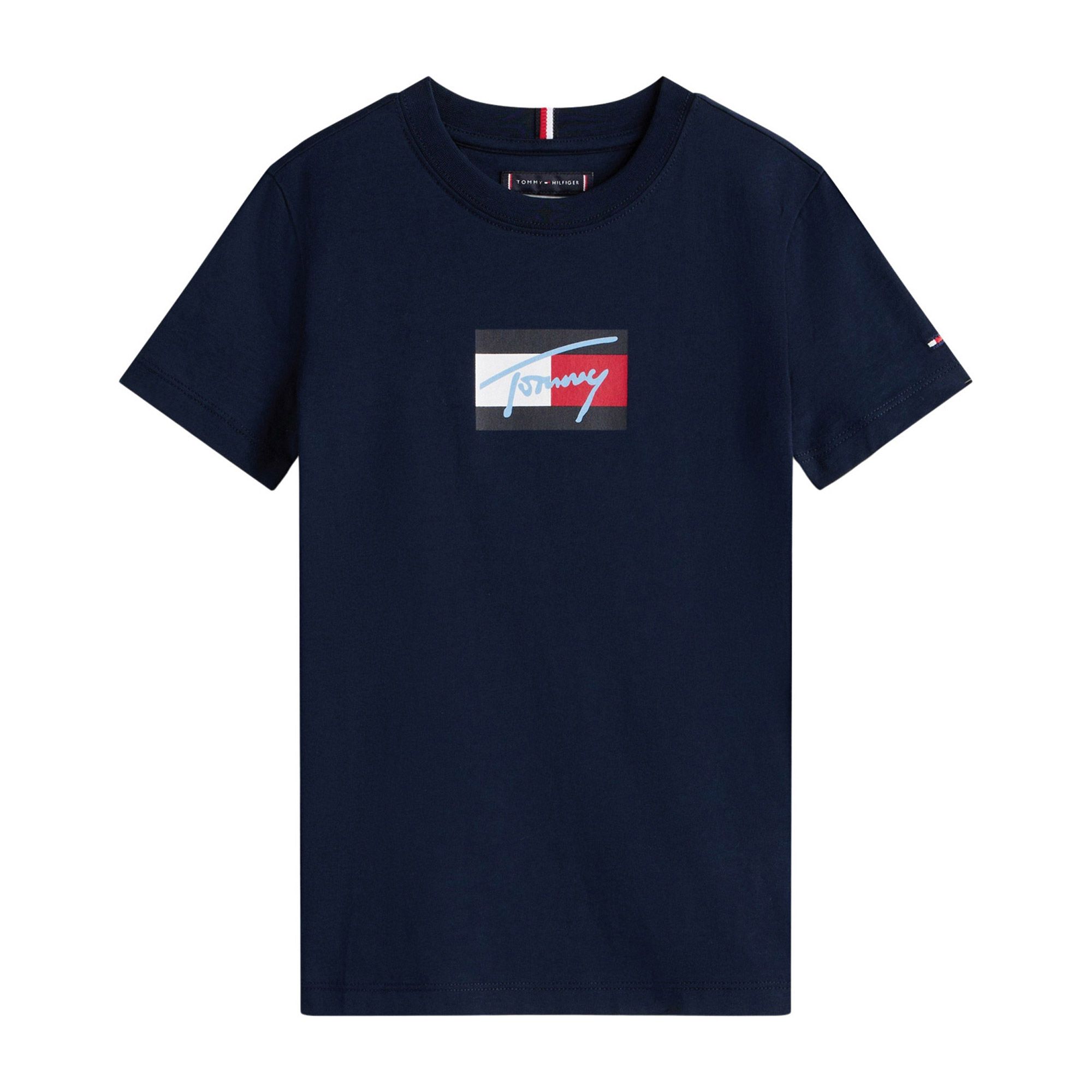 Tommy Hilfiger Script Flag Shirt Junior