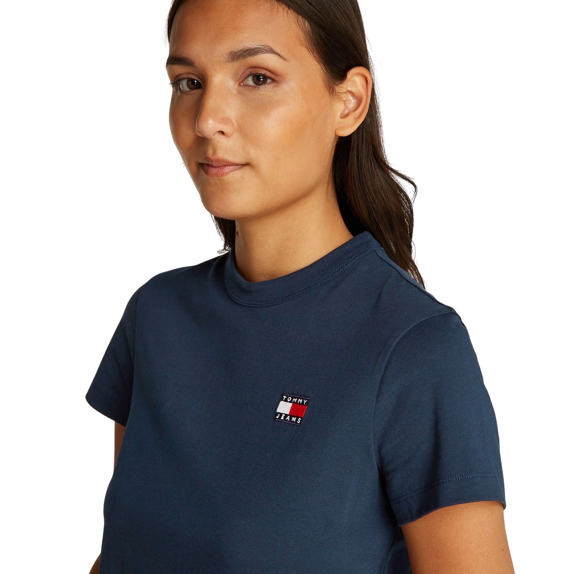 Tommy Hilfiger Badge Crew Shirt Damen