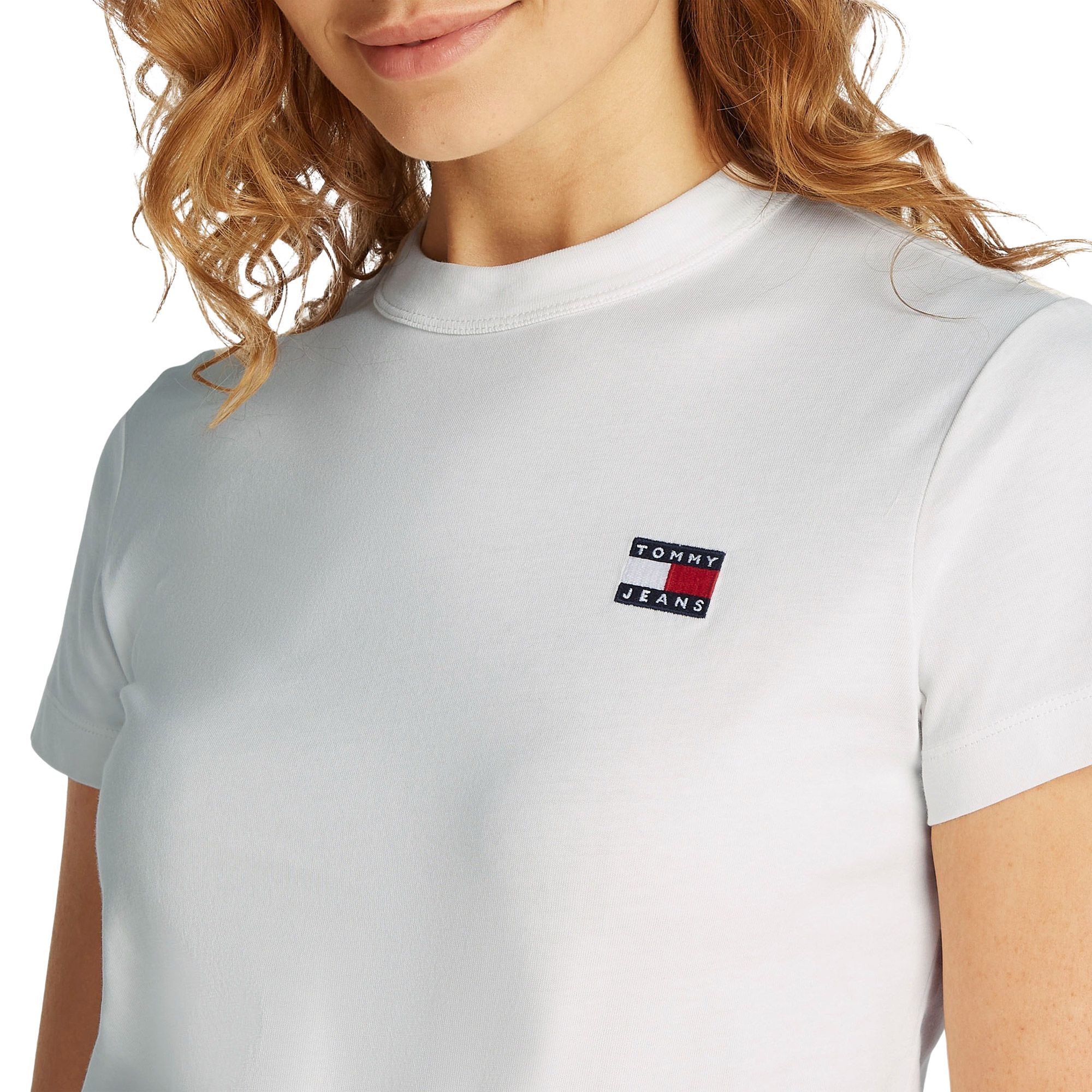Tommy Hilfiger Badge Crew Shirt Dames