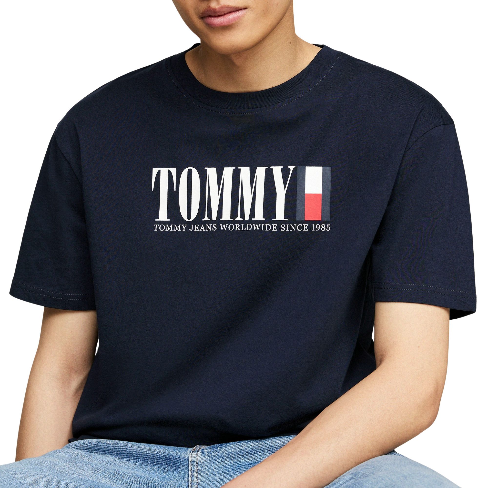 Tommy Hilfiger Regular Tommuy DNA Flag Logo Shirt Heren