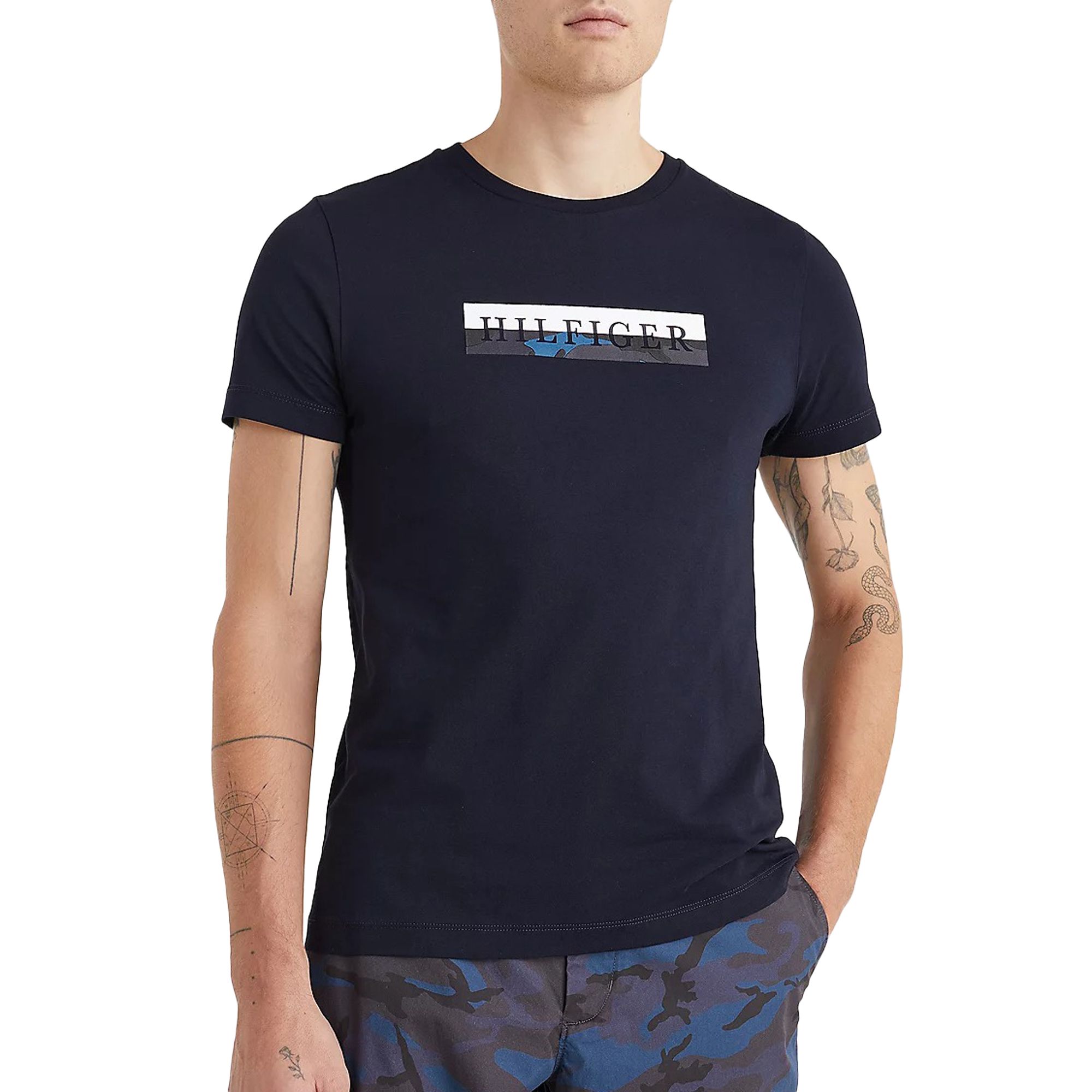 Tommy Hilfiger Camo Graphic Shirt Heren