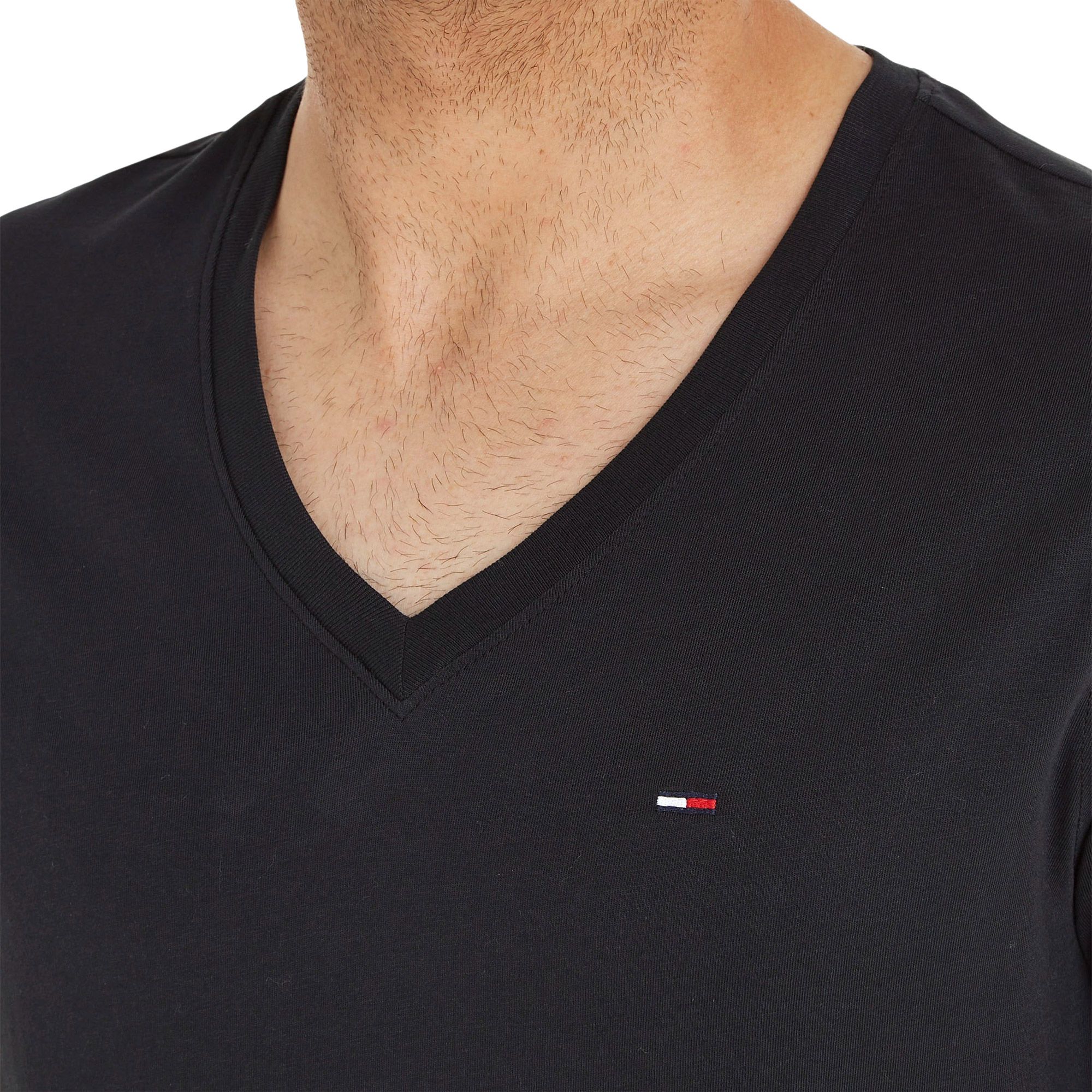 Tommy Hilfiger Original Jersey V-Neck Shirt Heren