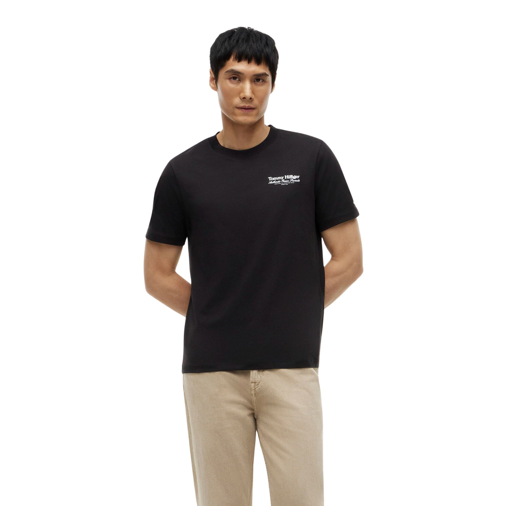 Tommy Hilifger Nautical Back Graphic Shirt Heren