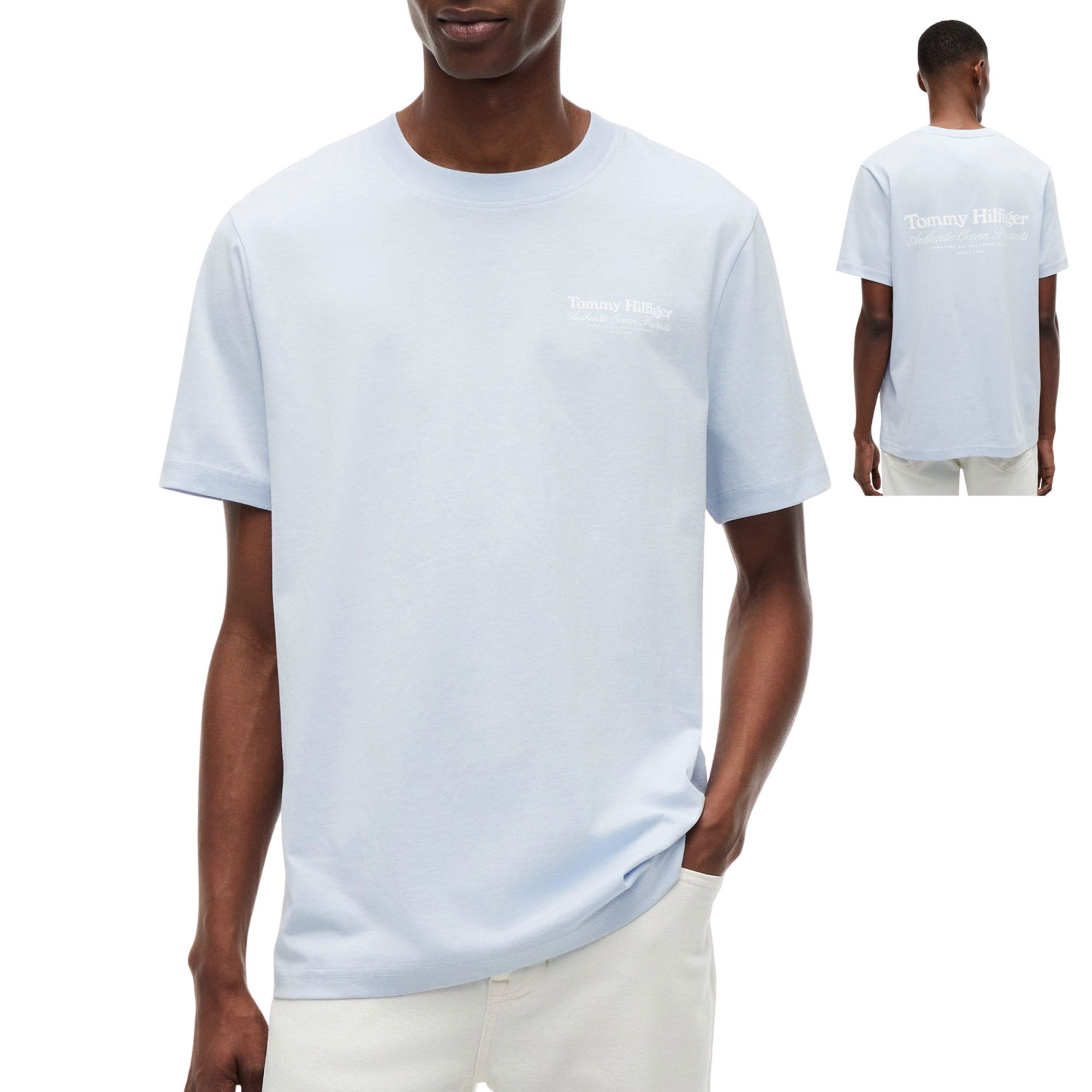 Shirt Tommy Hilifger Nautical Back Graphic Hommes