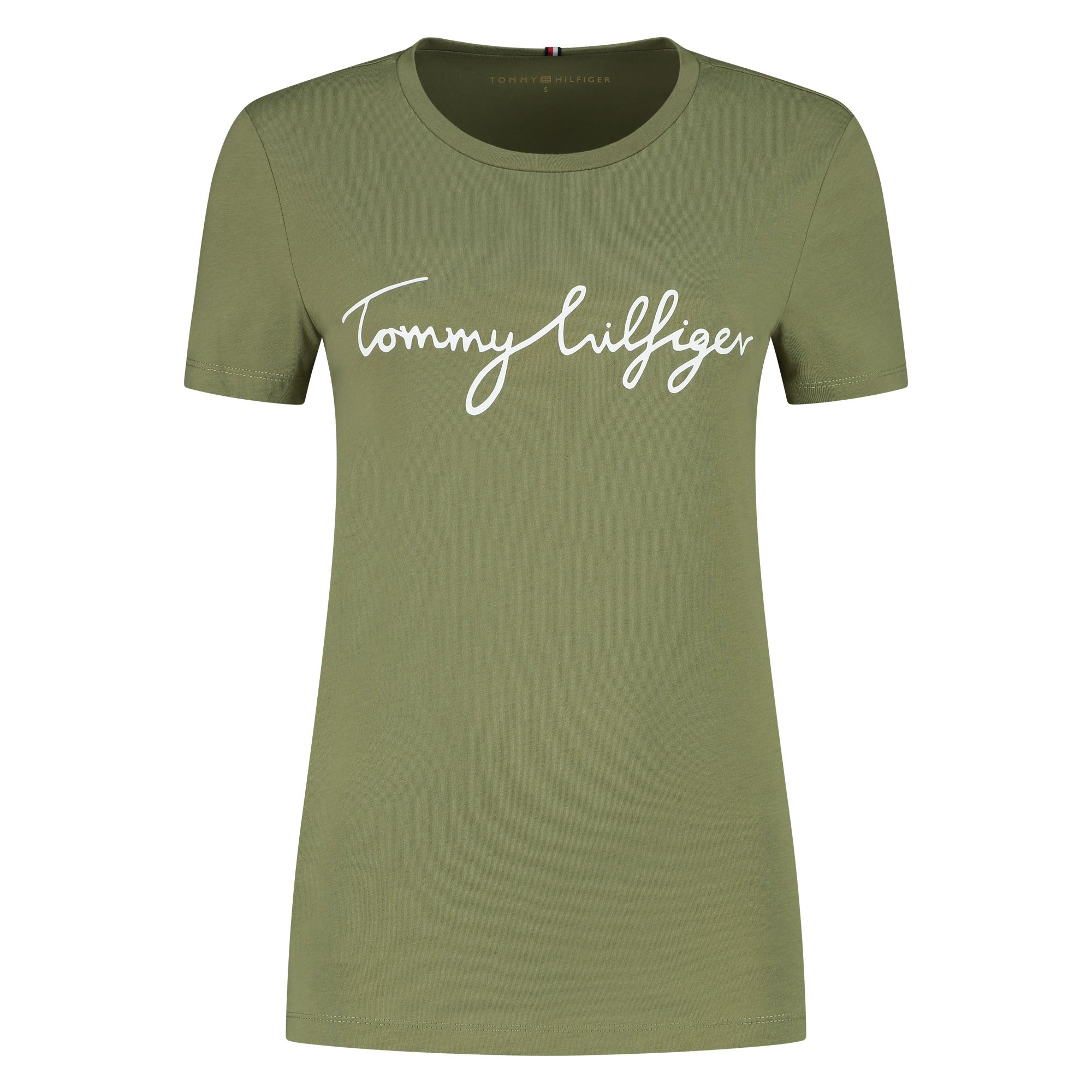 Tommy Hilfiger Crew Neck Graphic Shirt Dames