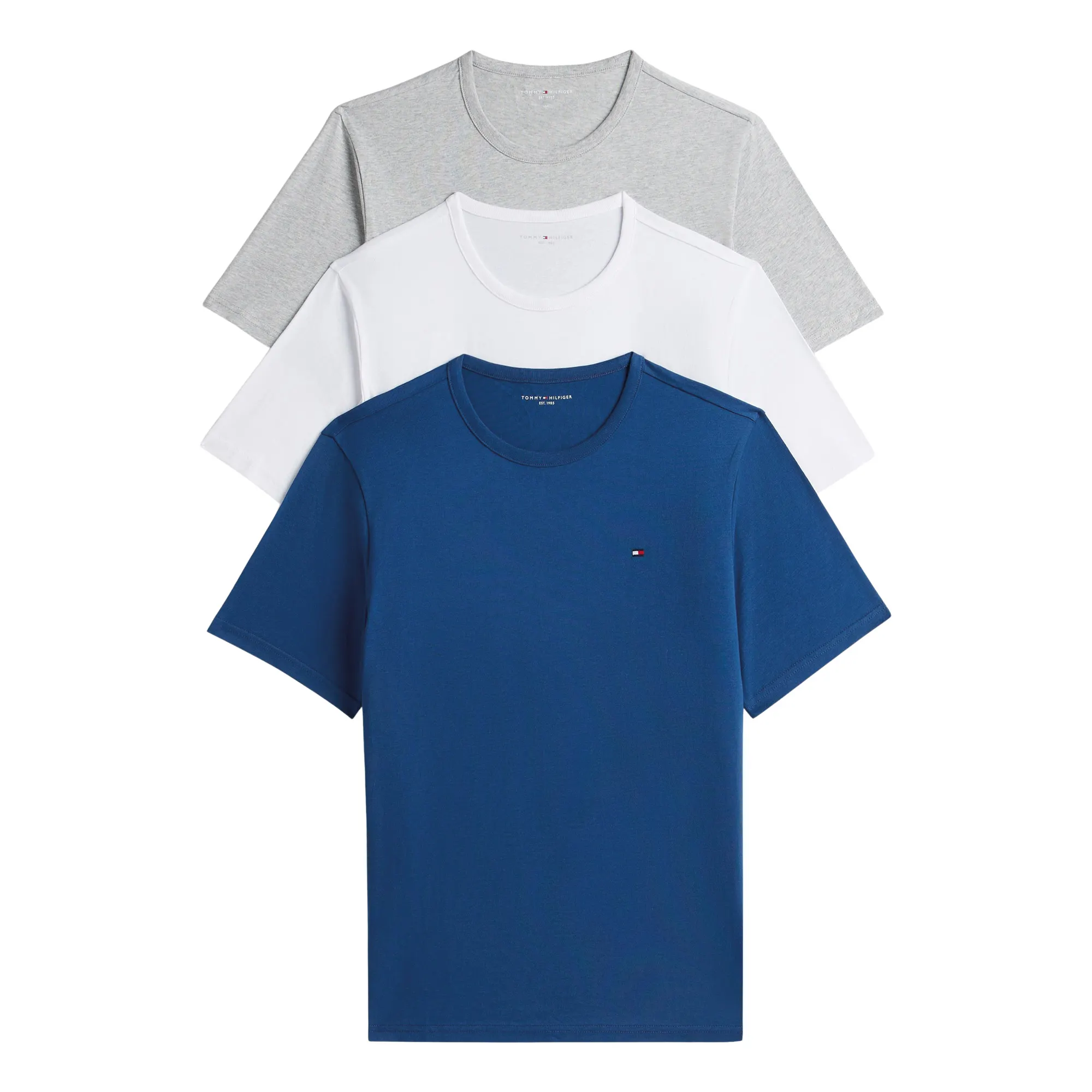 Tommy Hilfiger SS Shirt Heren (3-pack)