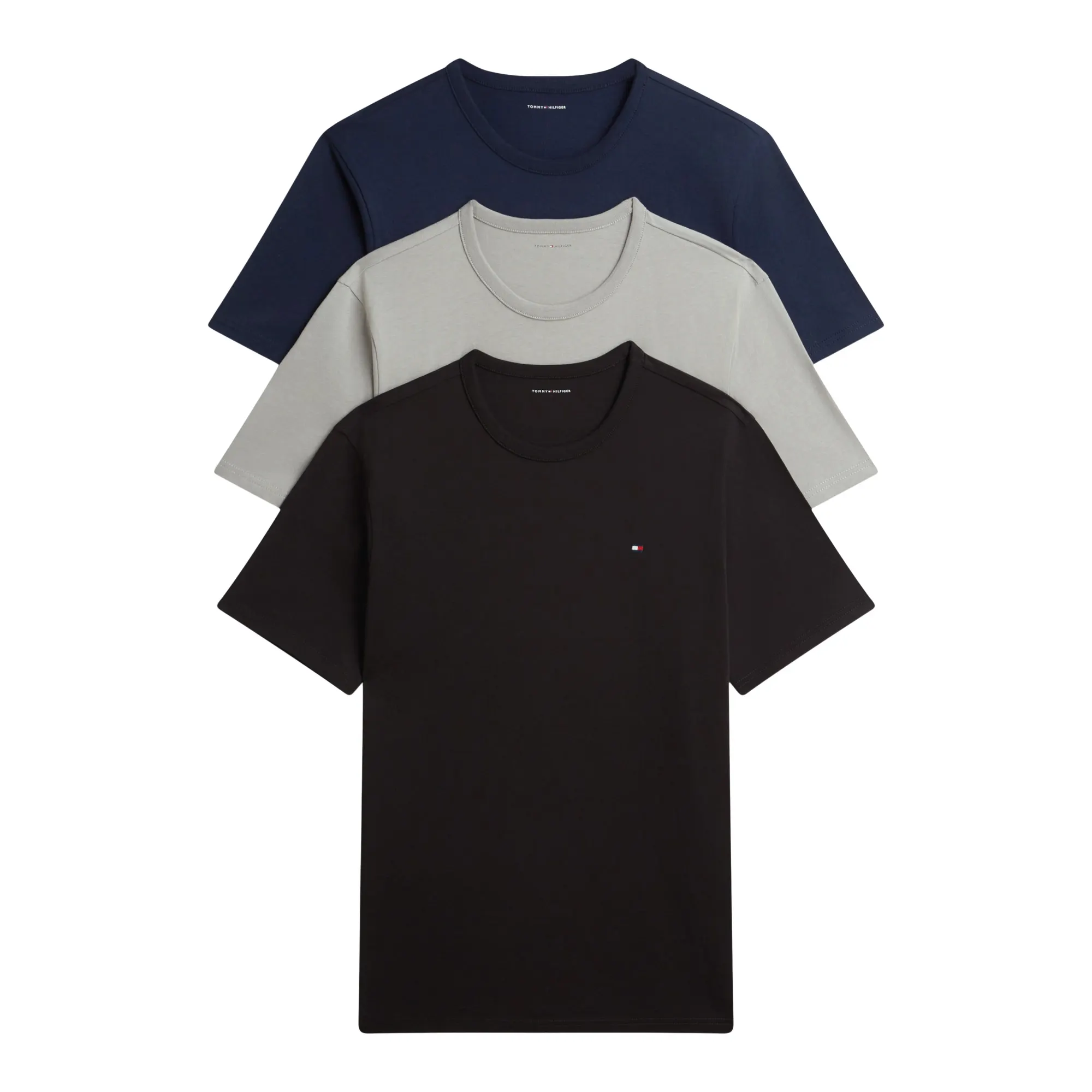 Tommy Hilfiger SS Shirt Heren (3-pack)