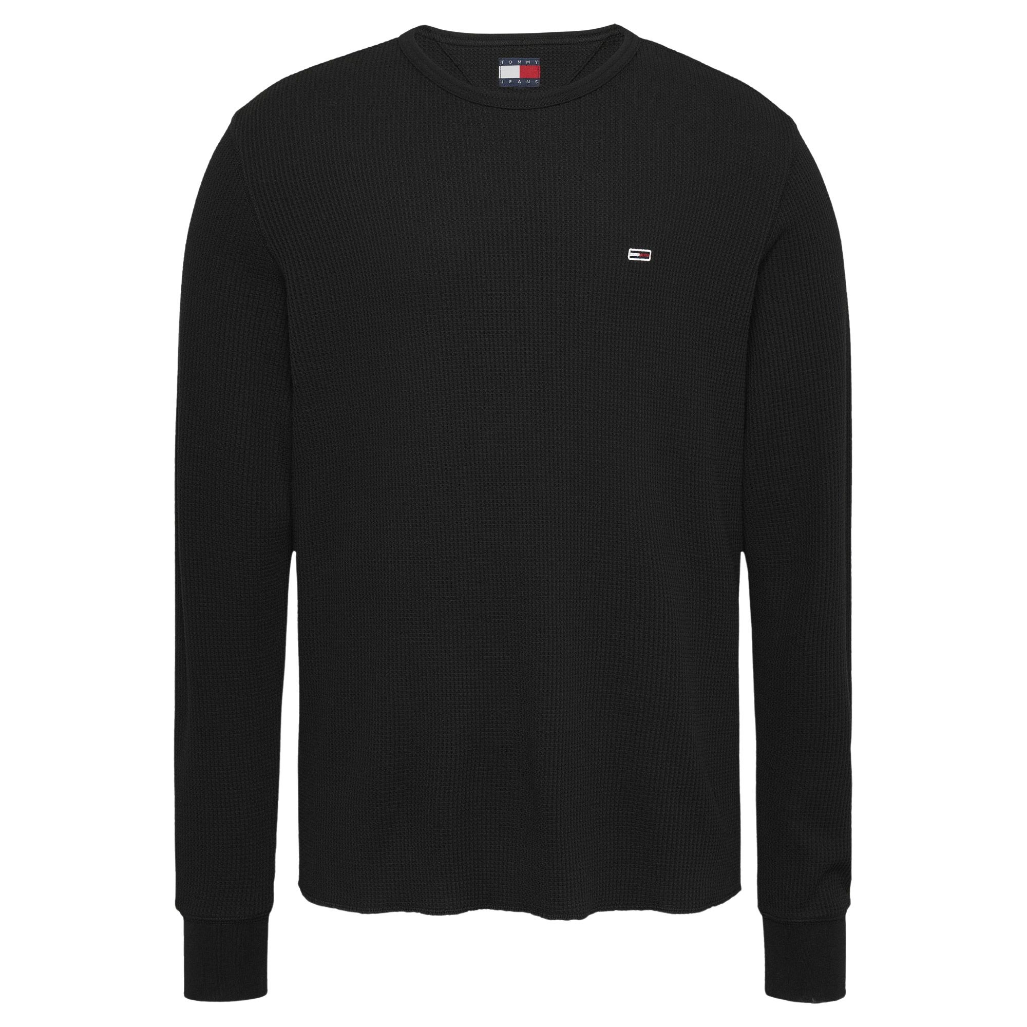 Shirt Tommy Hilfiger Slim Waffle Longsleeve Hommes