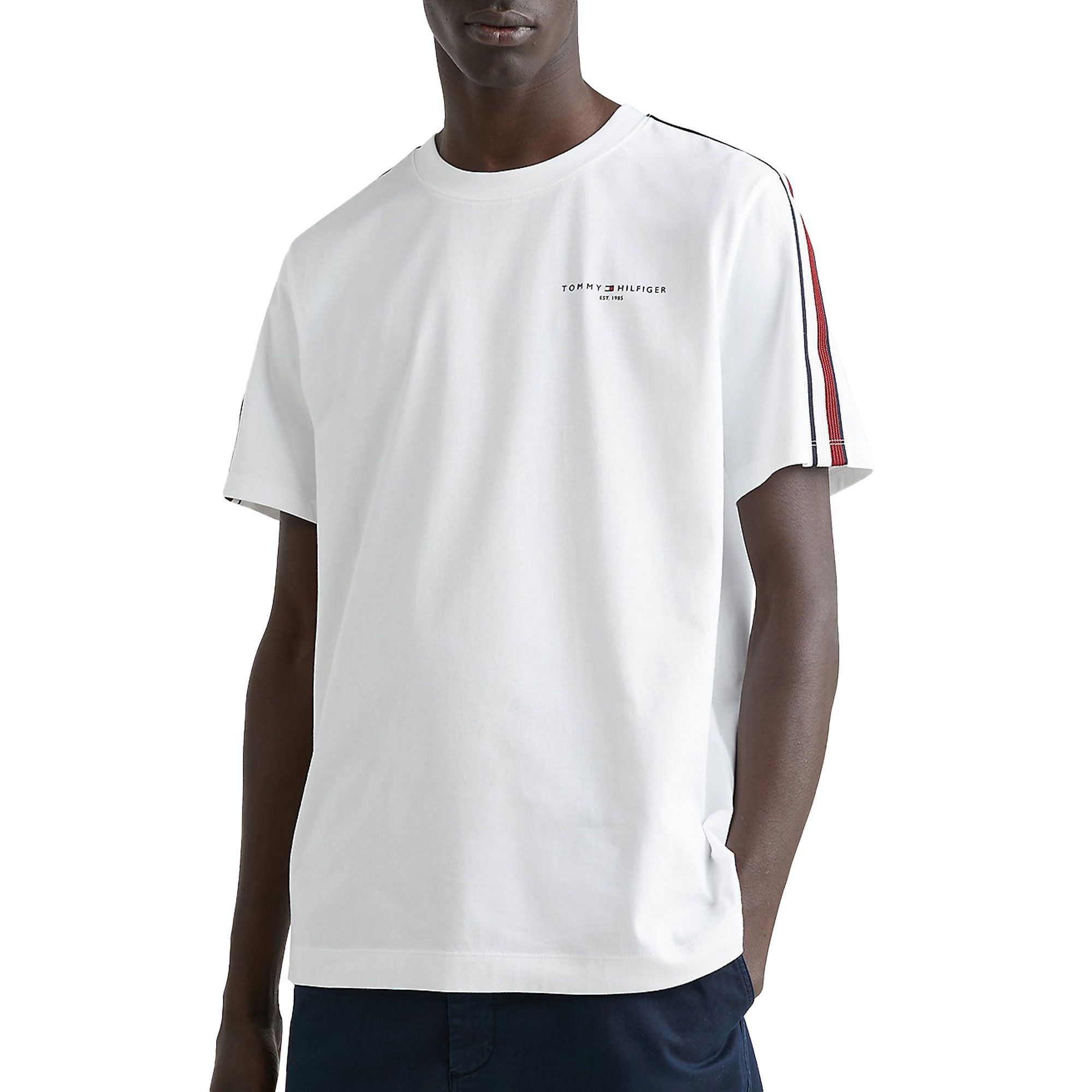 Tommy Hilfiger Global Stripe Shirt Herren | Plutosport 