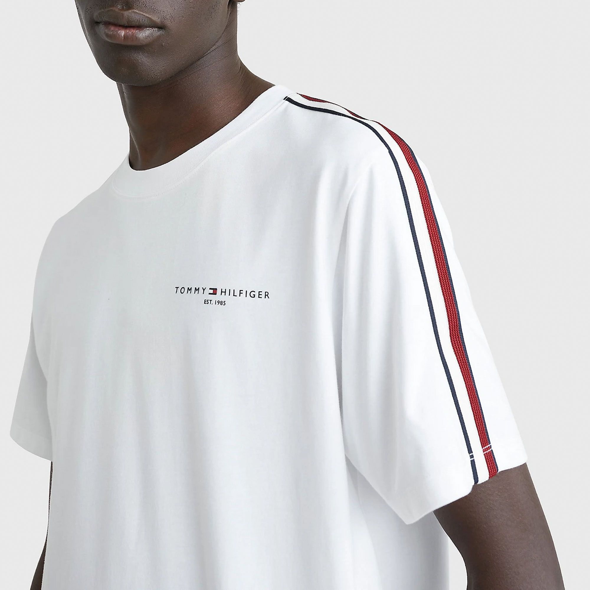 Tommy Hilfiger Global Stripe Shirt Herren | Plutosport 