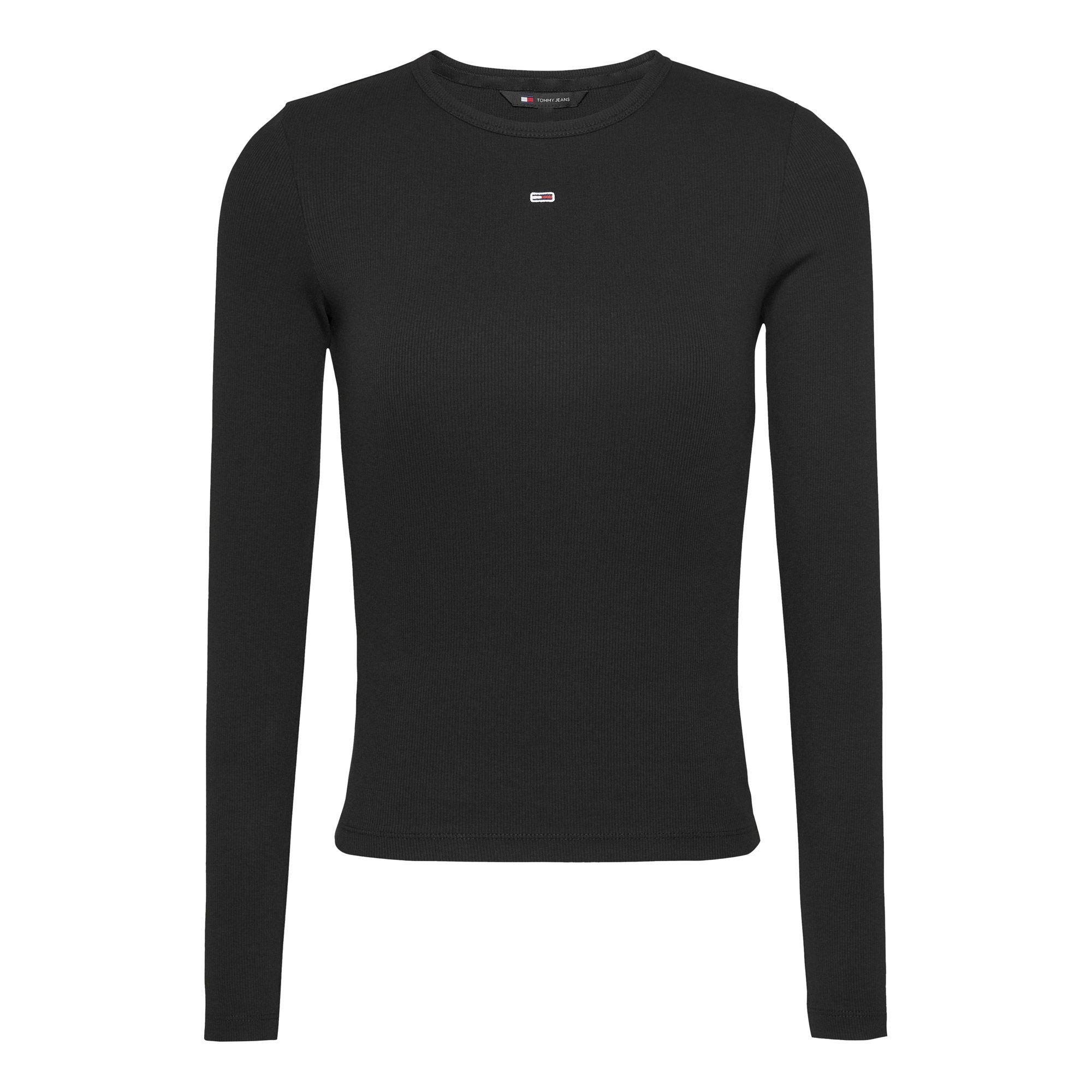 Tommy Hilfiger Slim Essential Rib Longsleeve Shirt Dames