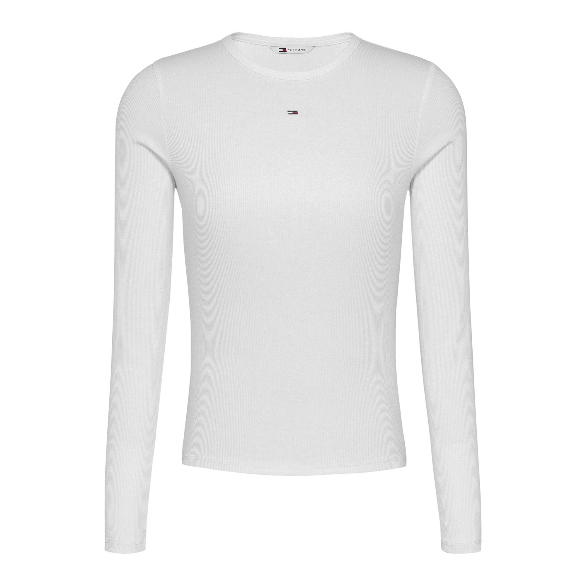 Tommy Hilfiger Slim Essential Rib Longsleeve Shirt Dames