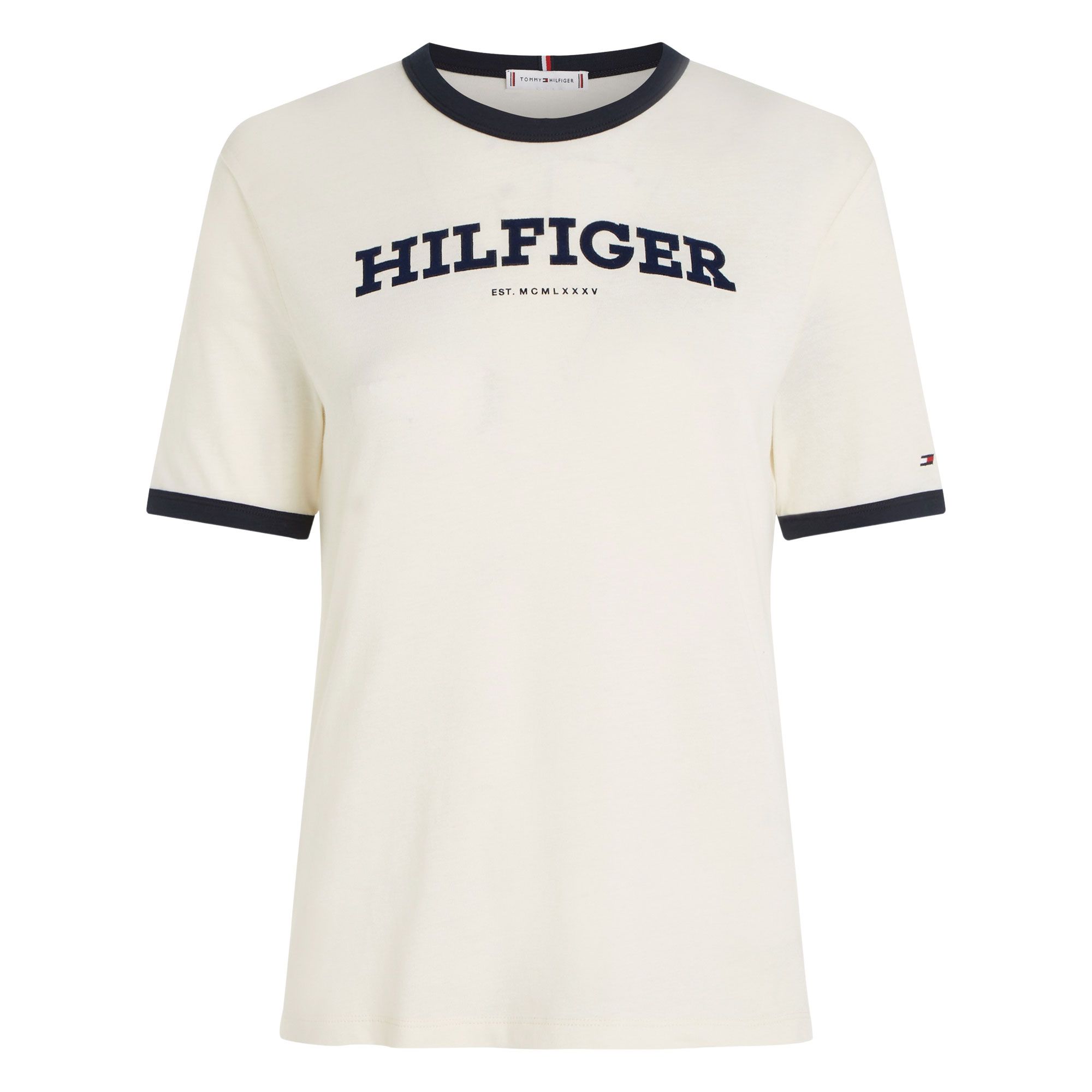 Tommy Hilfiger Monotype Flock Shirt Dames