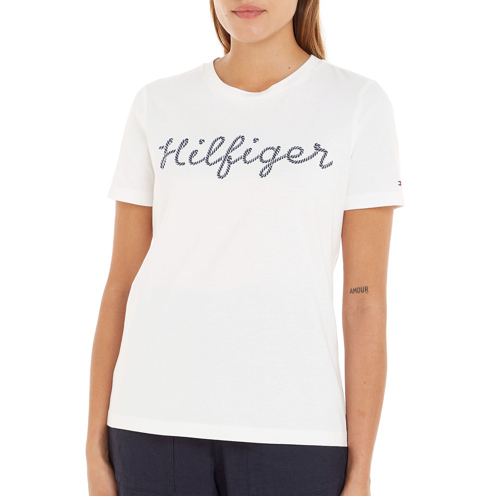 Tommy Hilfiger Regular Rope Print Shirt Dames