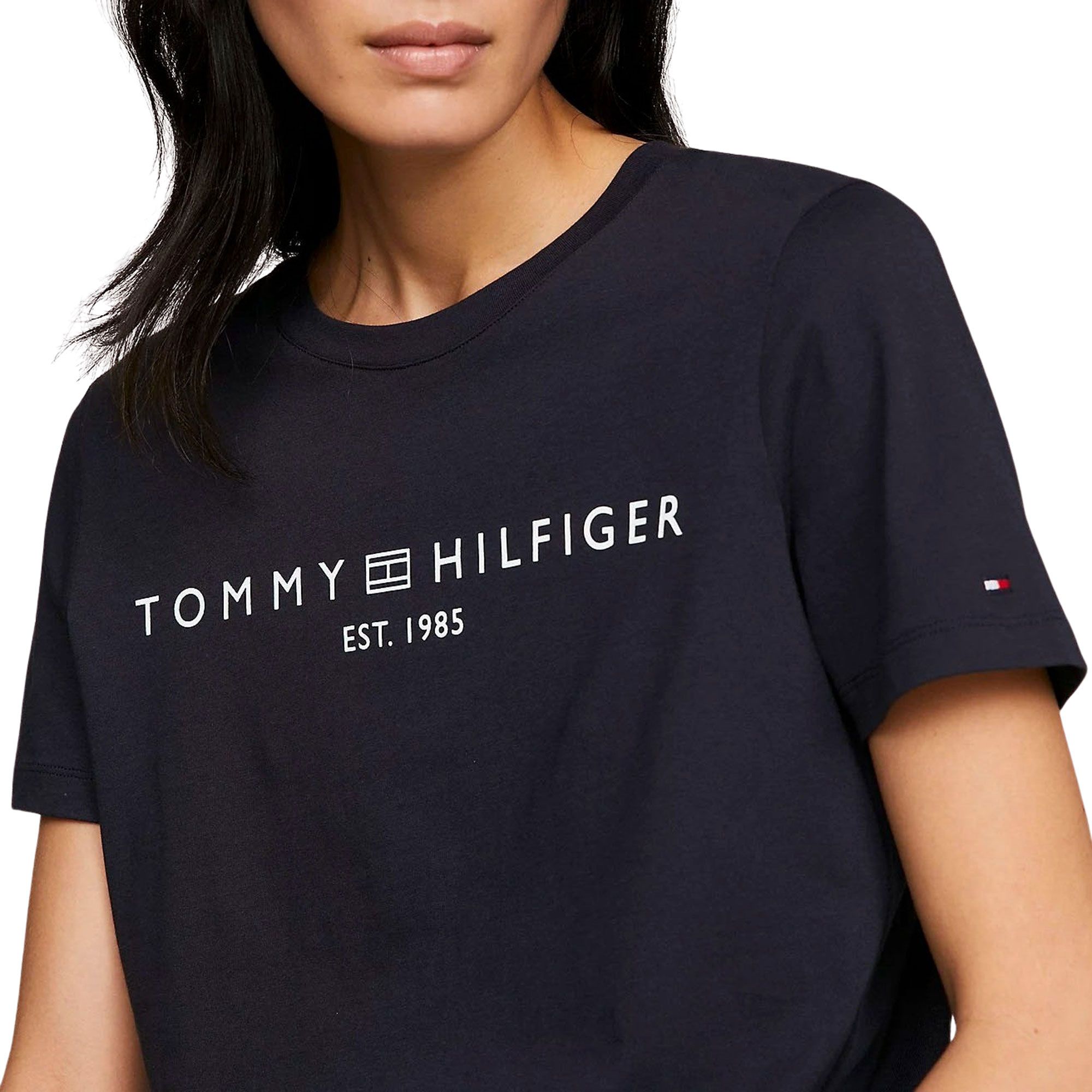 Tommy Hilfiger Regular Corp Logo Shirt Dames