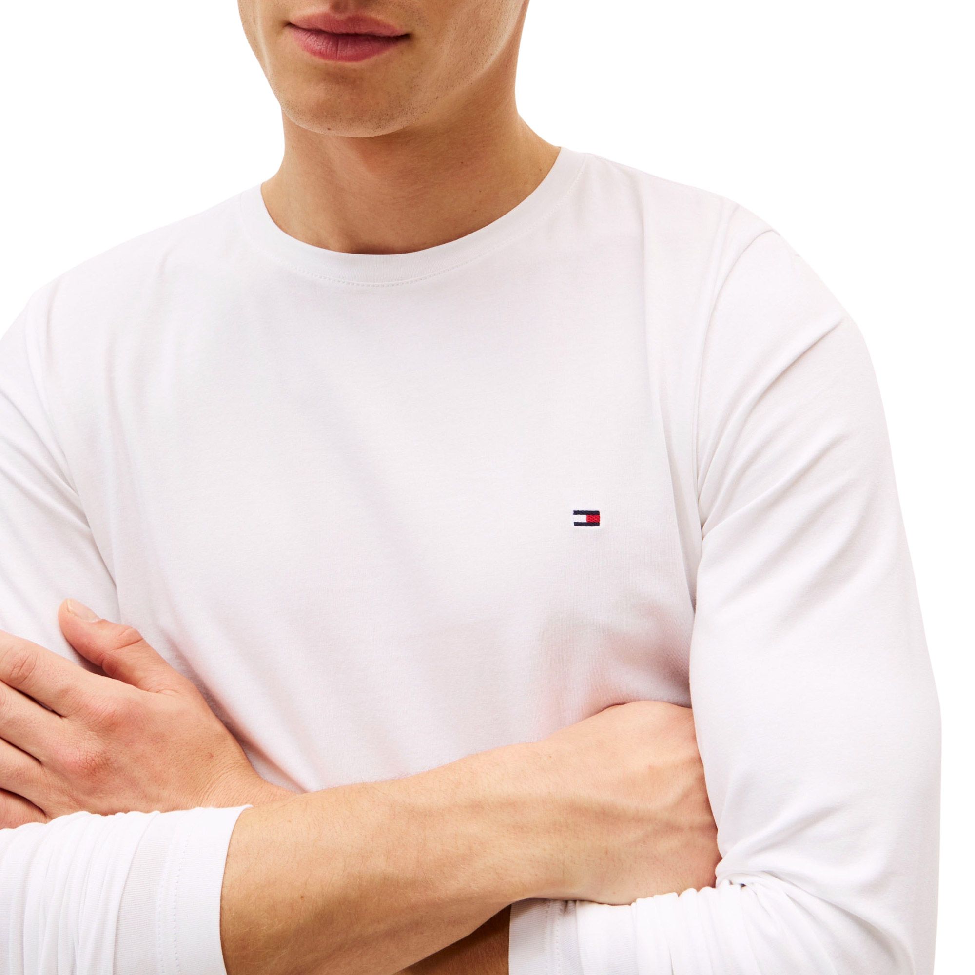 T-shirt Tommy Hilfiger Stretch Slim Fit LS Homme