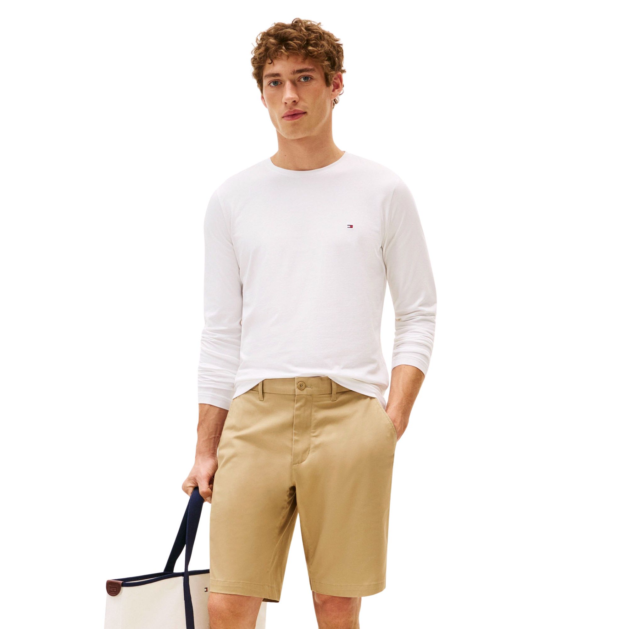 T-shirt Tommy Hilfiger Stretch Slim Fit LS Homme