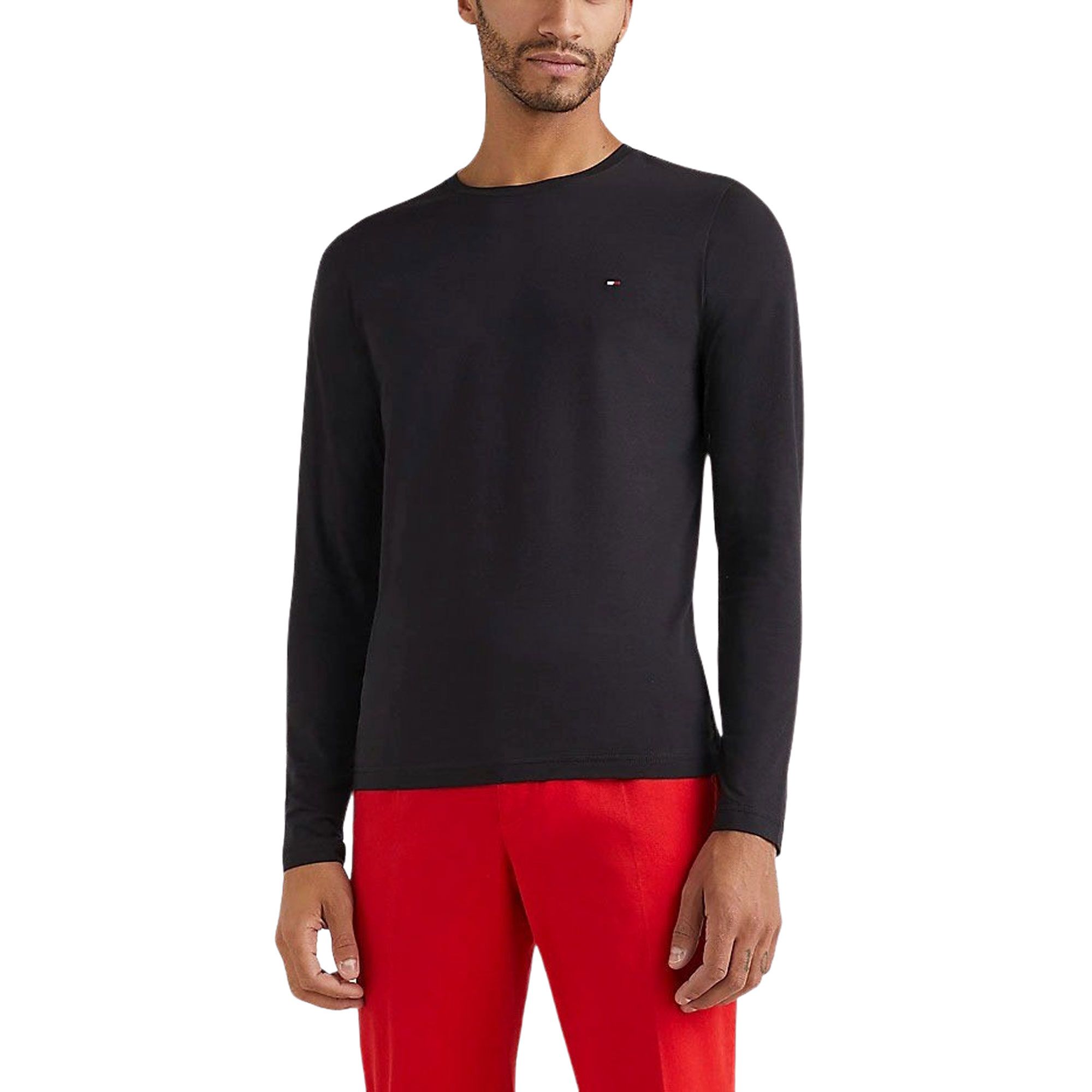 Tommy Hilfiger Stretch Slim Fit LS Shirt Heren