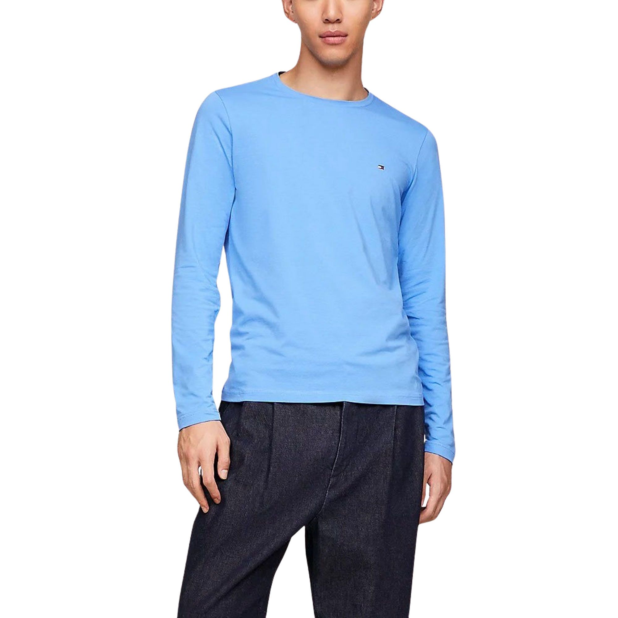 Tommy Hilfiger Stretch Slim-Fit Longsleeve Shirt Heren