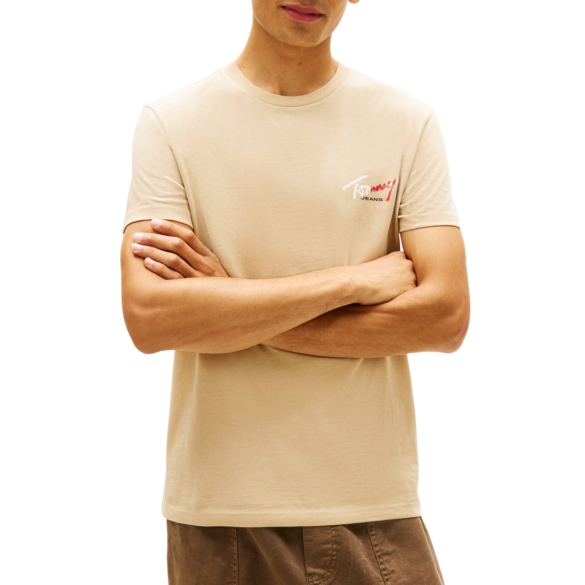 Tommy Hilfiger Slim Sign Chest Logo Shirt Heren
