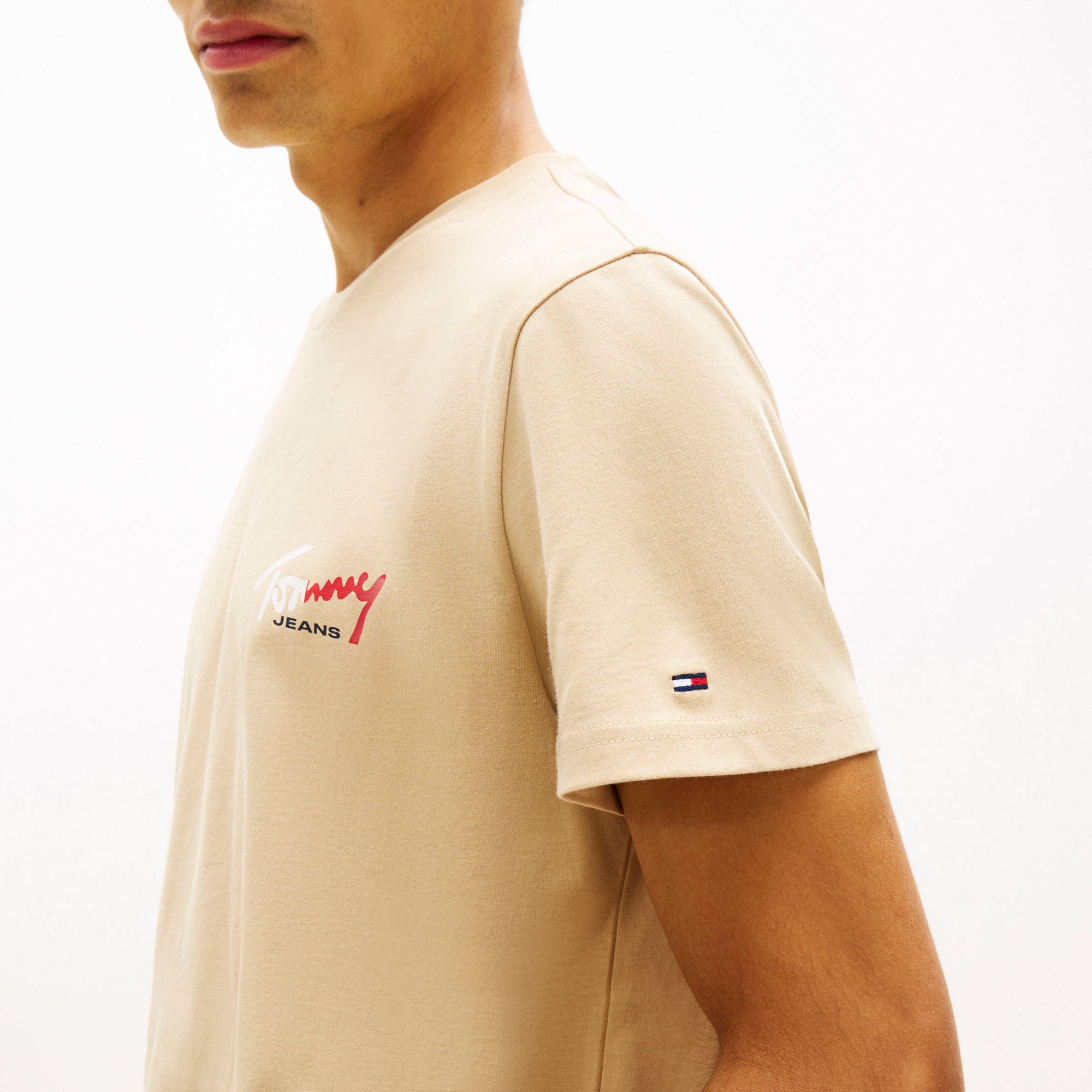 Tommy Hilfiger Slim Sign Chest Logo Shirt Heren