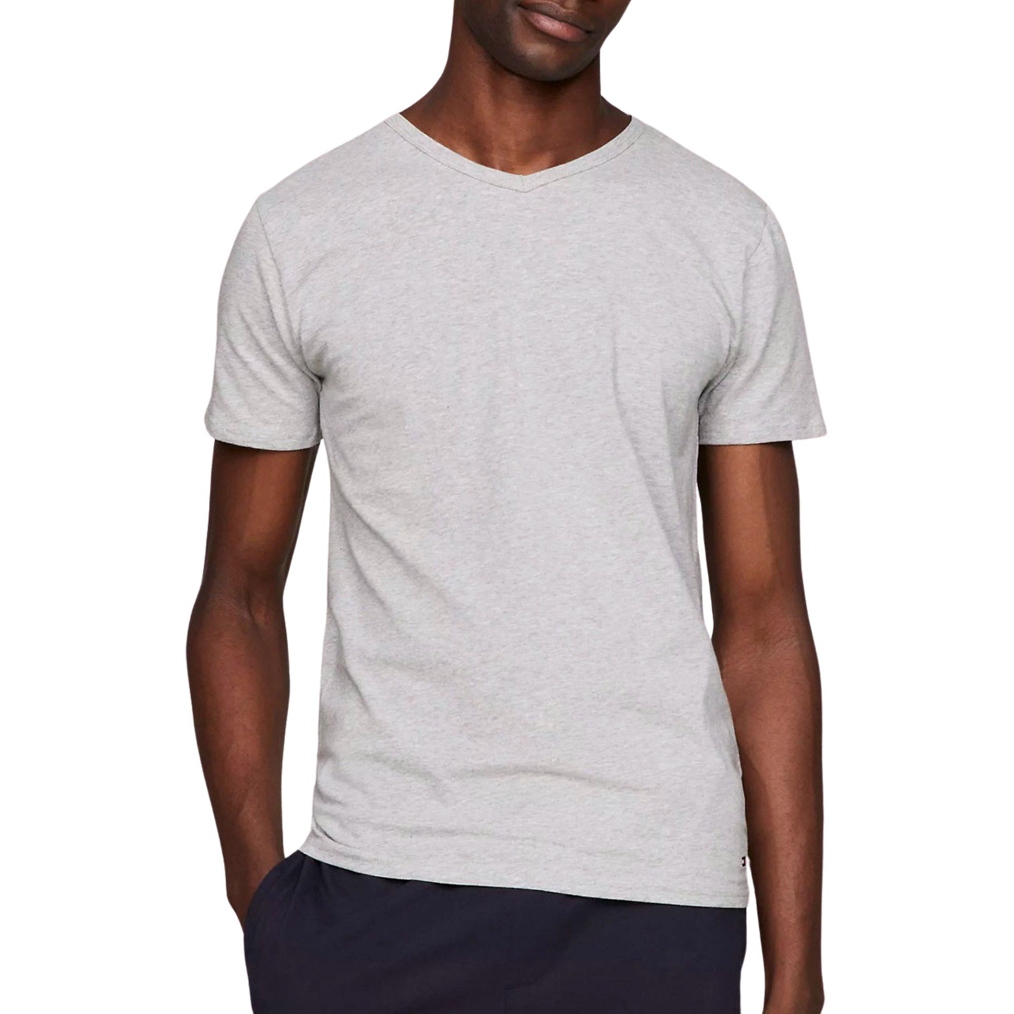 Tommy Hilfiger Stretch V-neck Shirts Heren (3-pack)