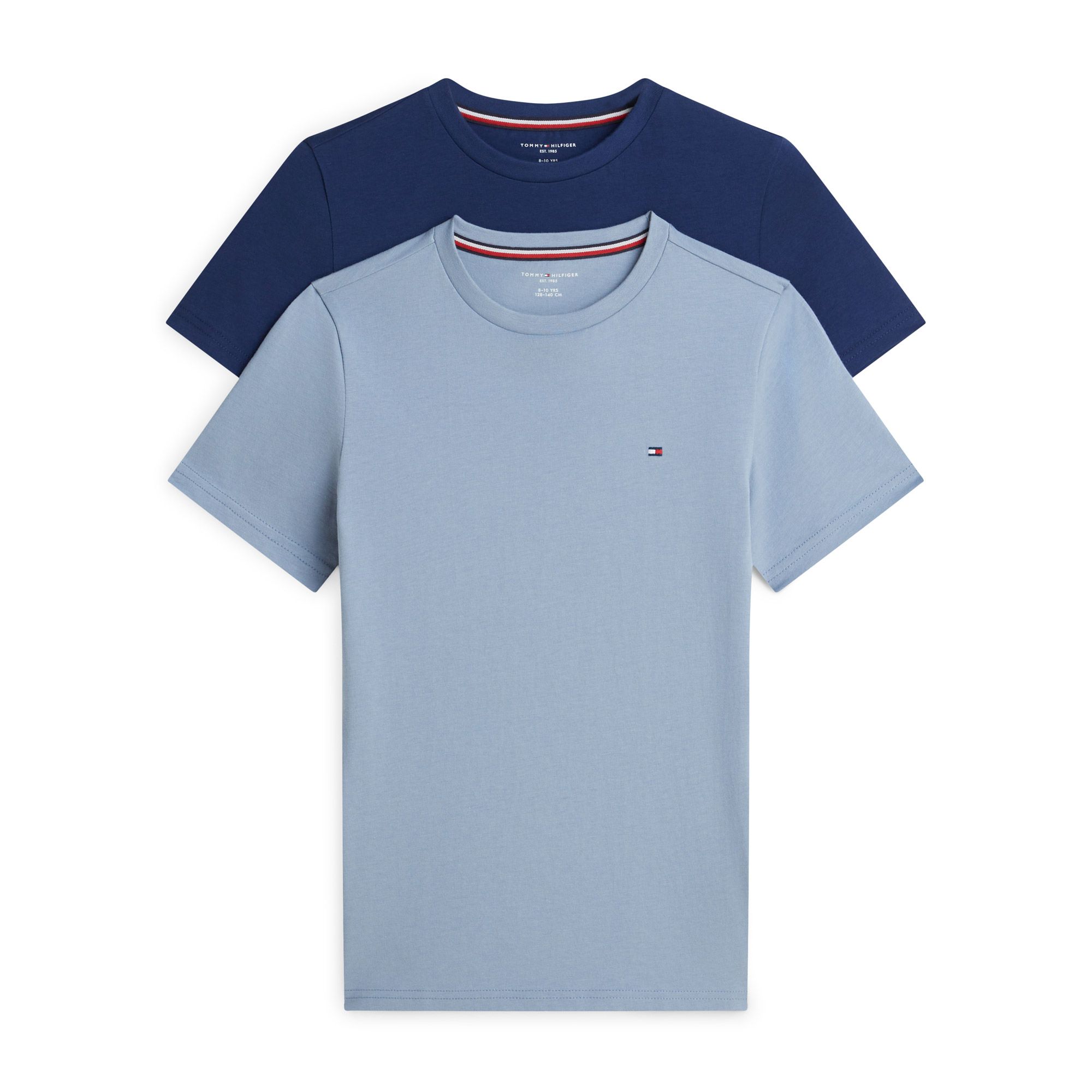 Tommy Hilfiger Cotton Crew Neck T-shirt Junior (2-pack)