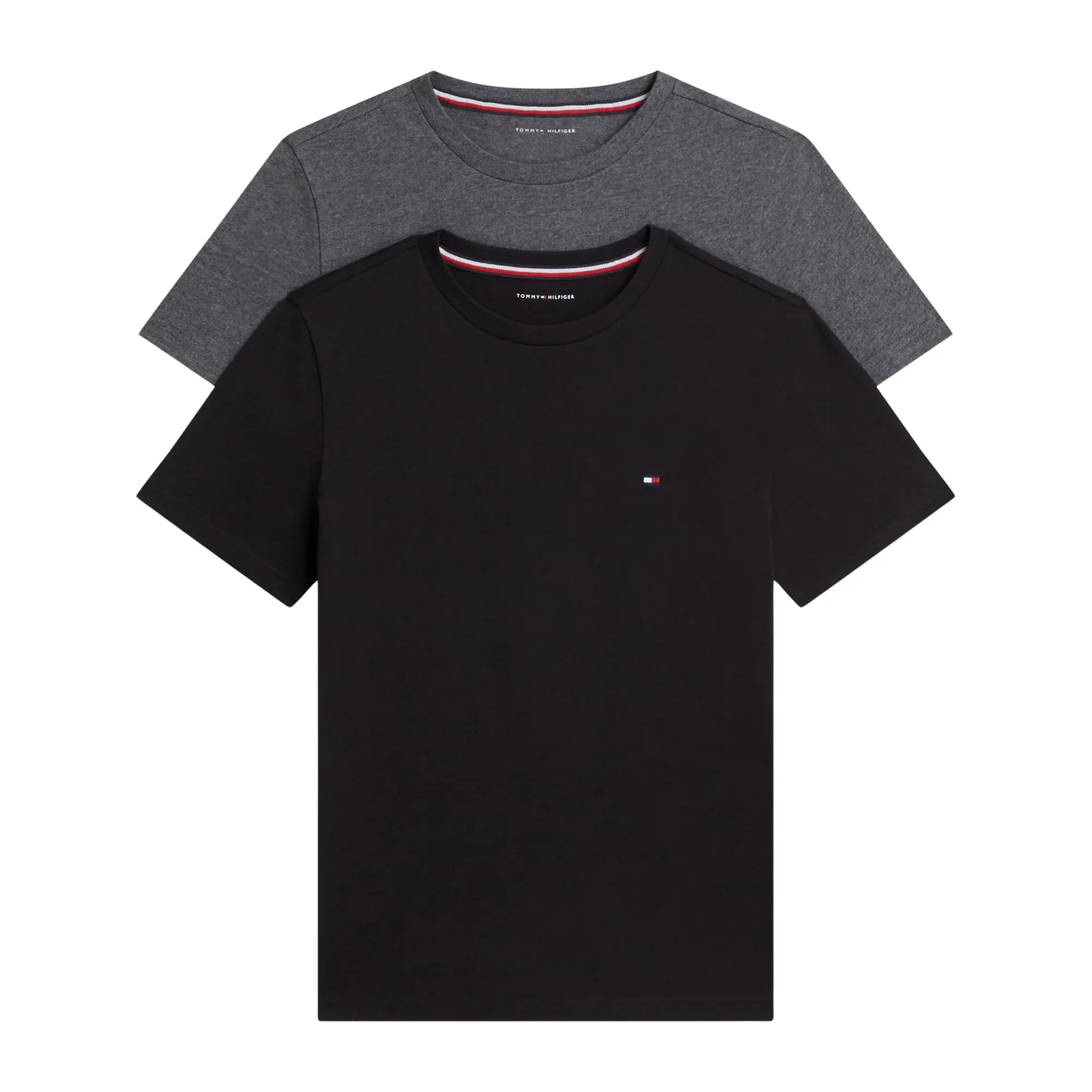 Tommy Hilfiger Cotton Crew Neck T-shirt Junior (2-pack)