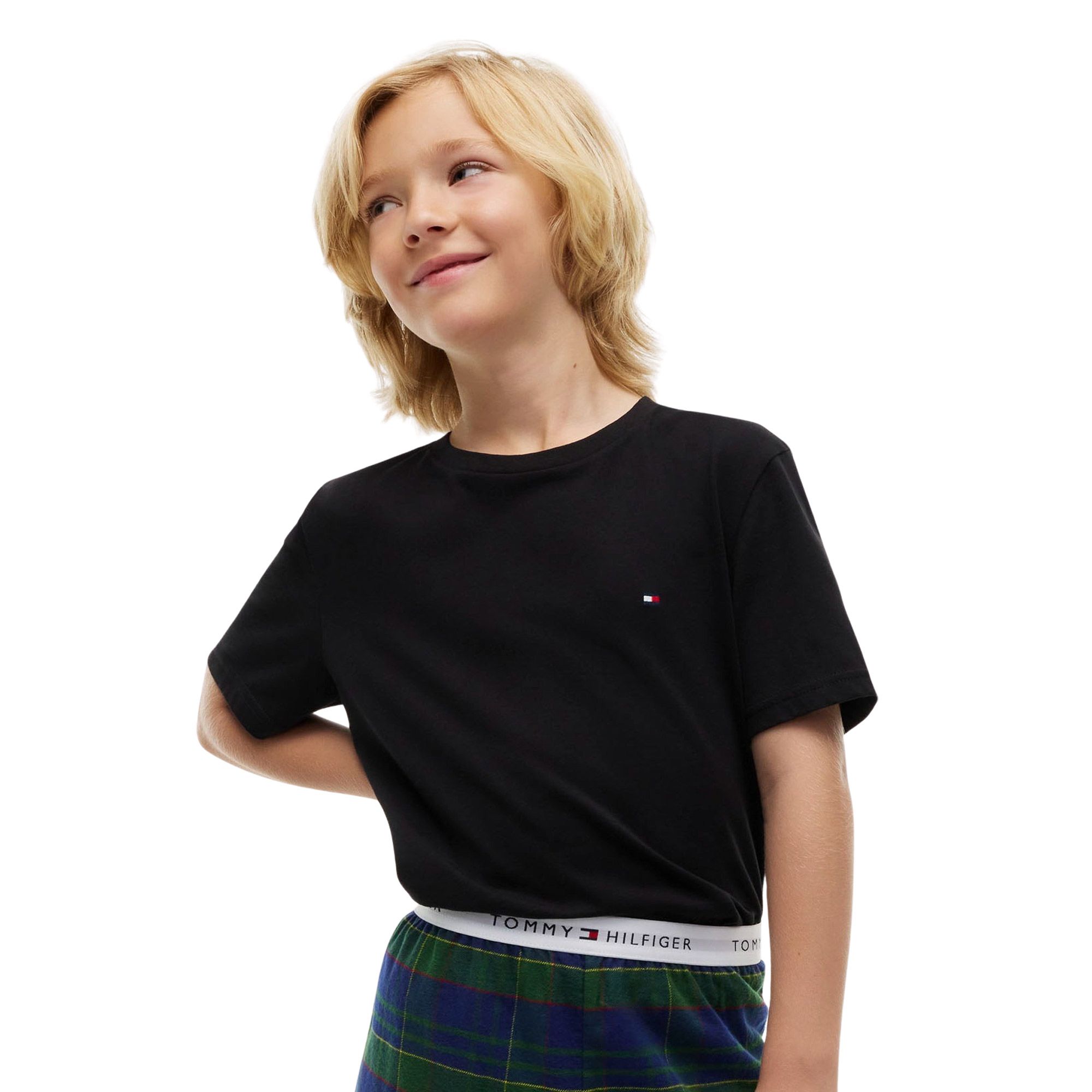 Tommy Hilfiger Cotton Crew Neck T-shirt Junior (2-pack)