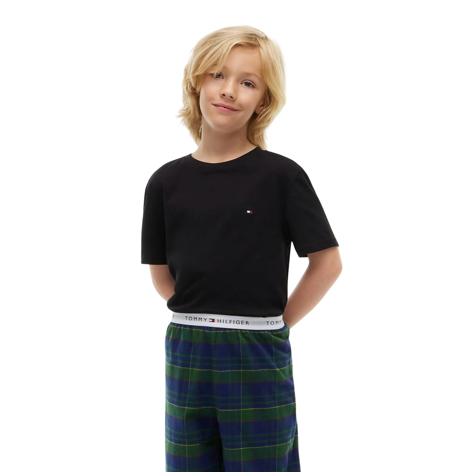Tommy Hilfiger Cotton Crew Neck T-shirt Junior (2-pack)