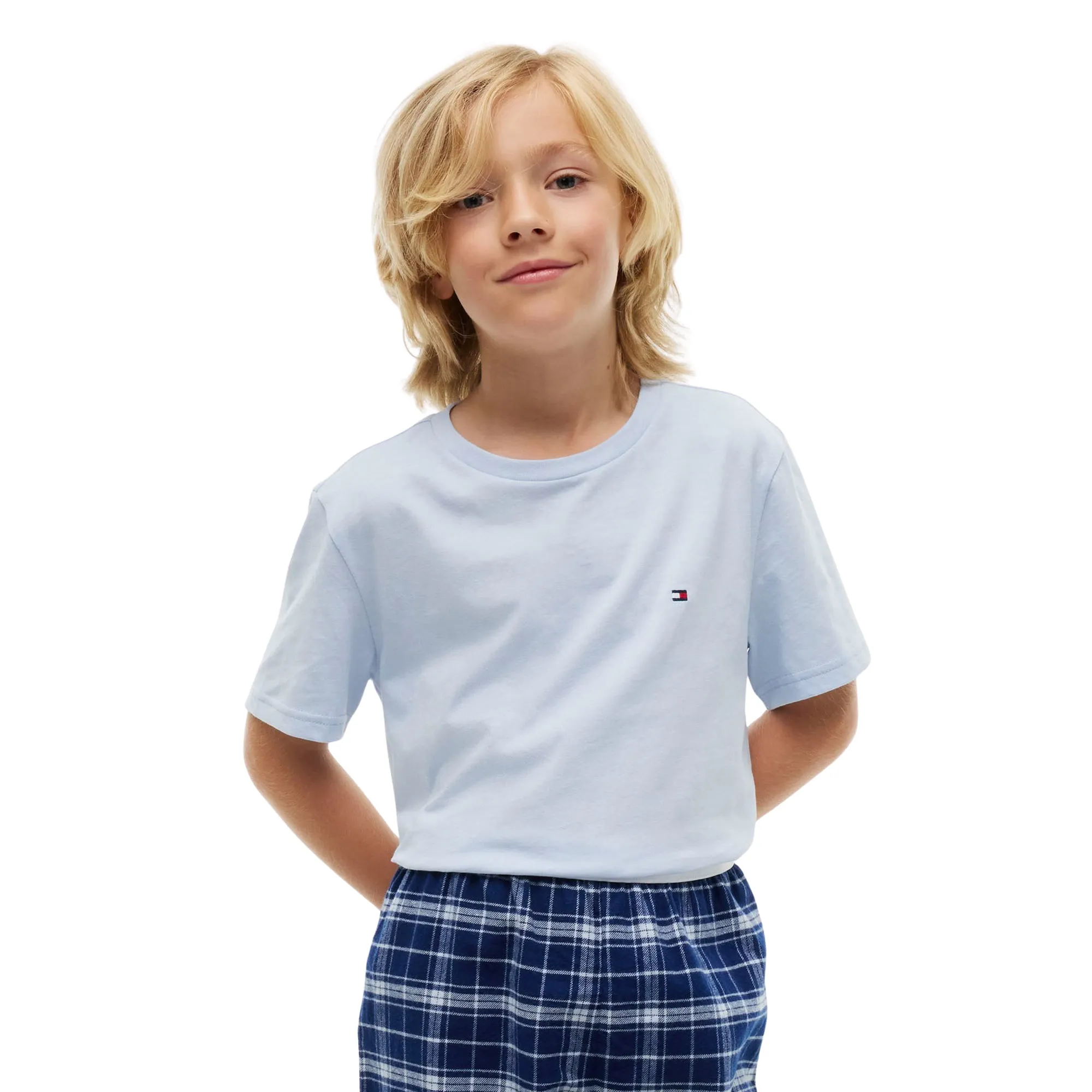 Tommy Hilfiger Cotton Crew Neck T-shirt Junior (2-pack)