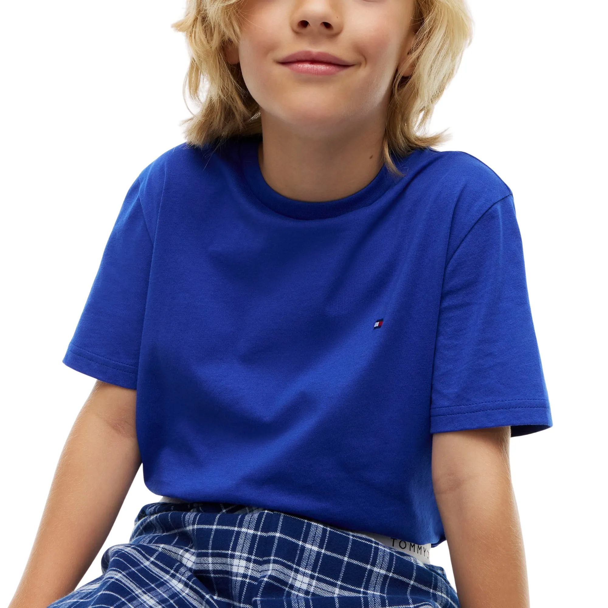 Tommy Hilfiger Cotton Crew Neck T-shirt Junior (2-pack)
