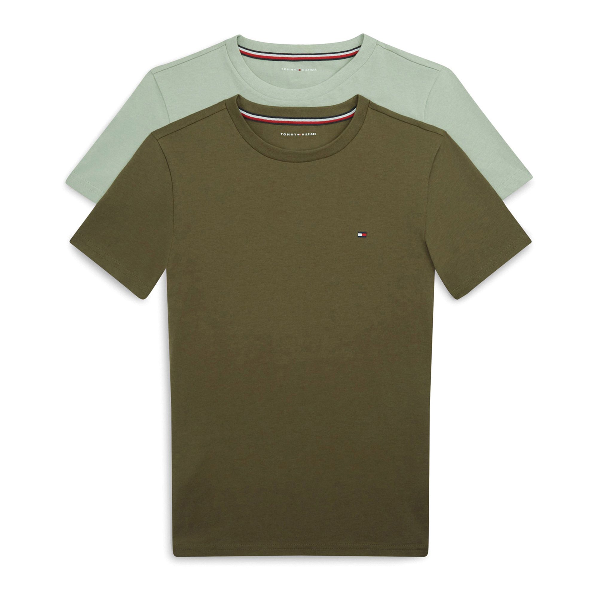 Tommy Hilfiger Cotton Crew Neck T-shirt Junior (2-pack)