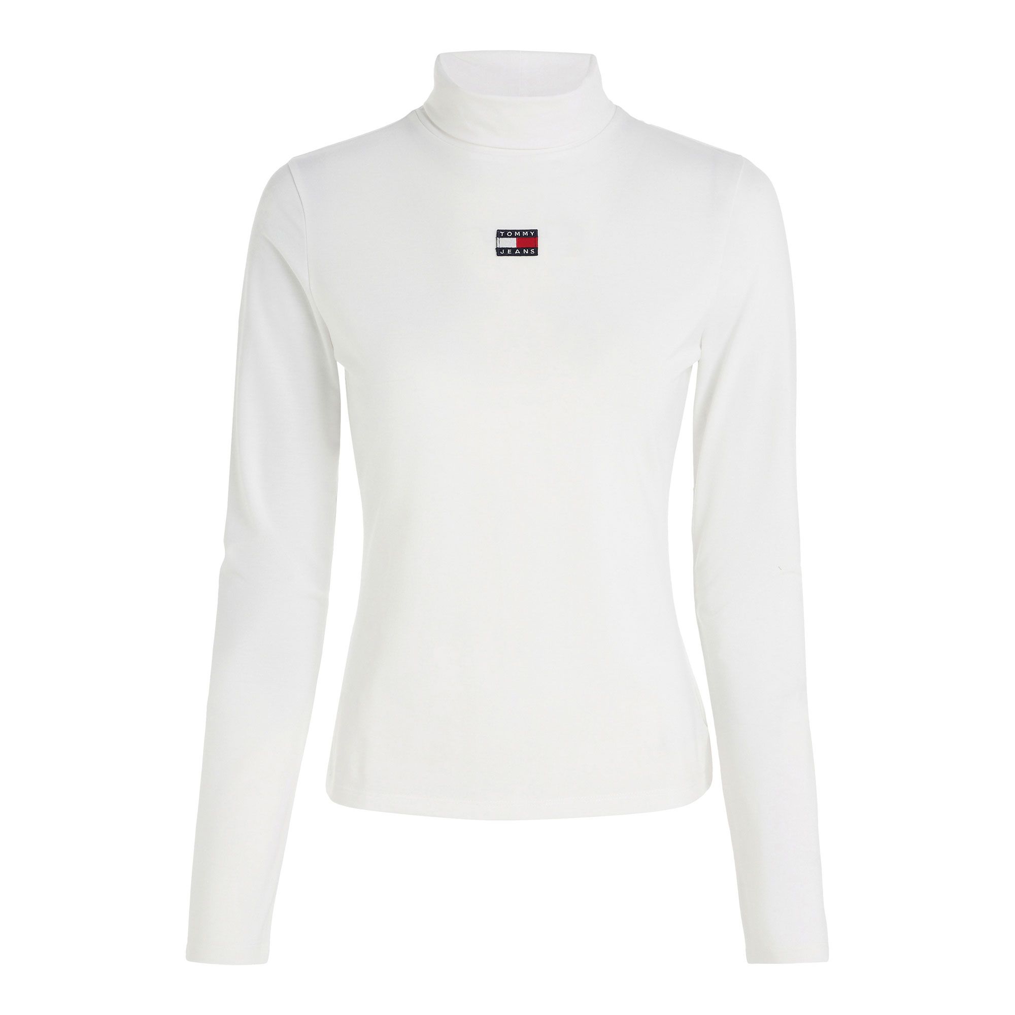 Tommy Hilfiger Slim XS Badge Turtleneck Shirt Dames